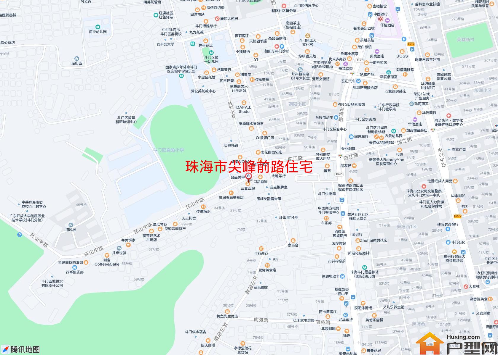 尖峰前路住宅小区 - 户型网