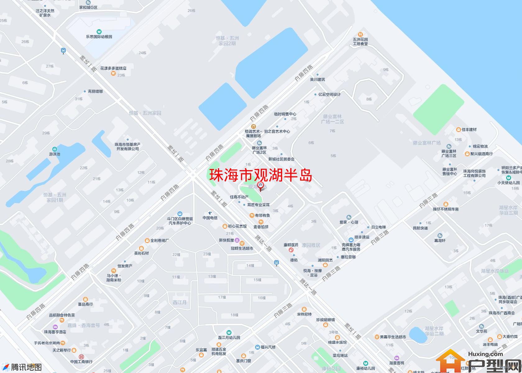 观湖半岛小区 - 户型网