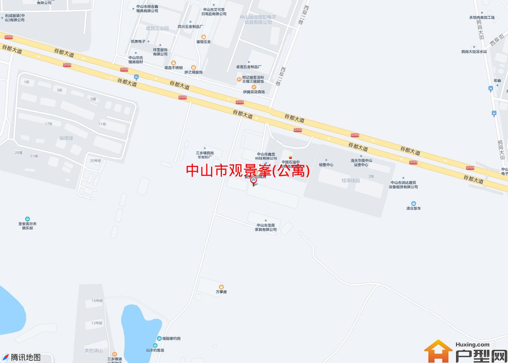 观景峯(公寓)小区 - 户型网