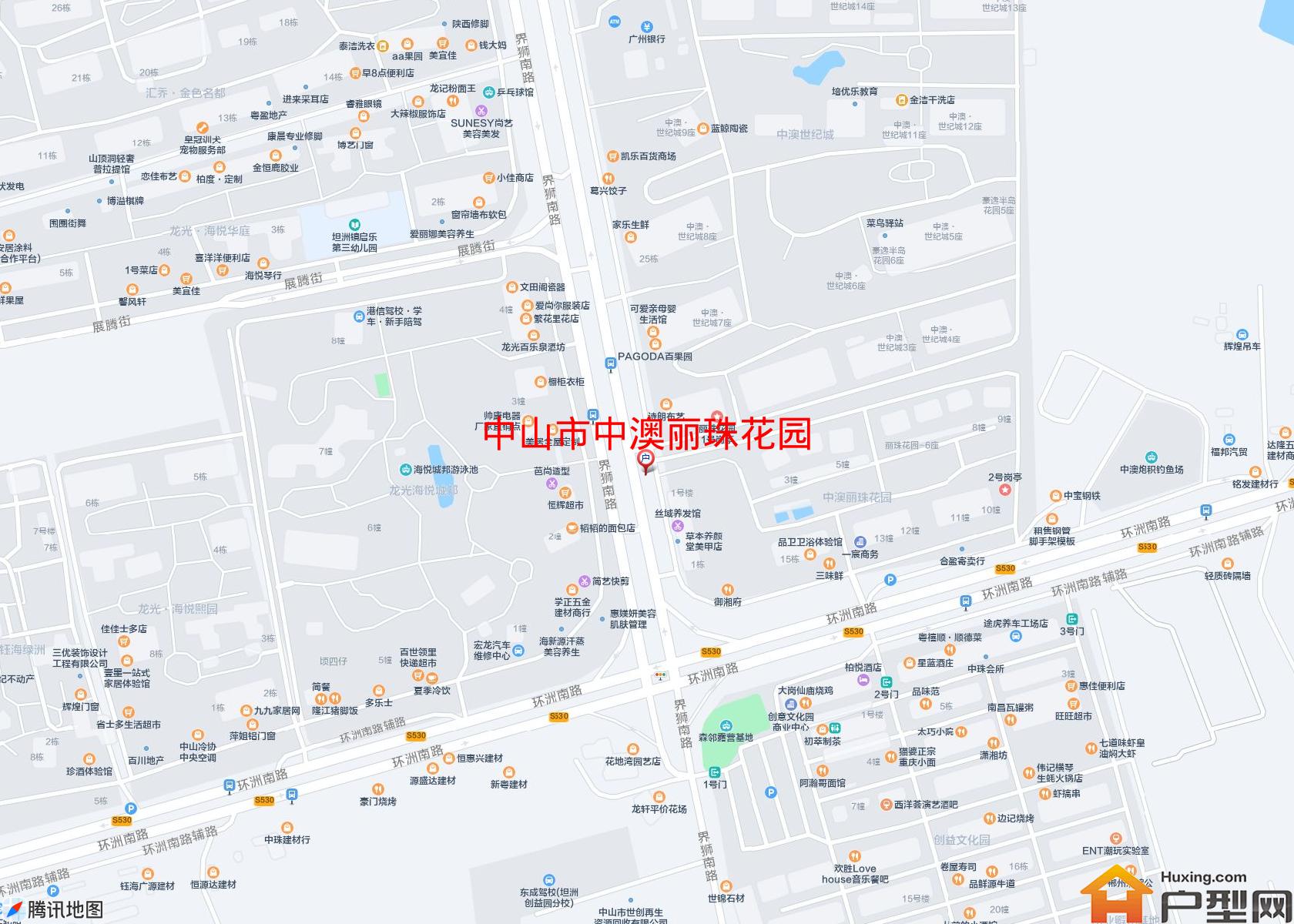 中澳丽珠花园小区 - 户型网