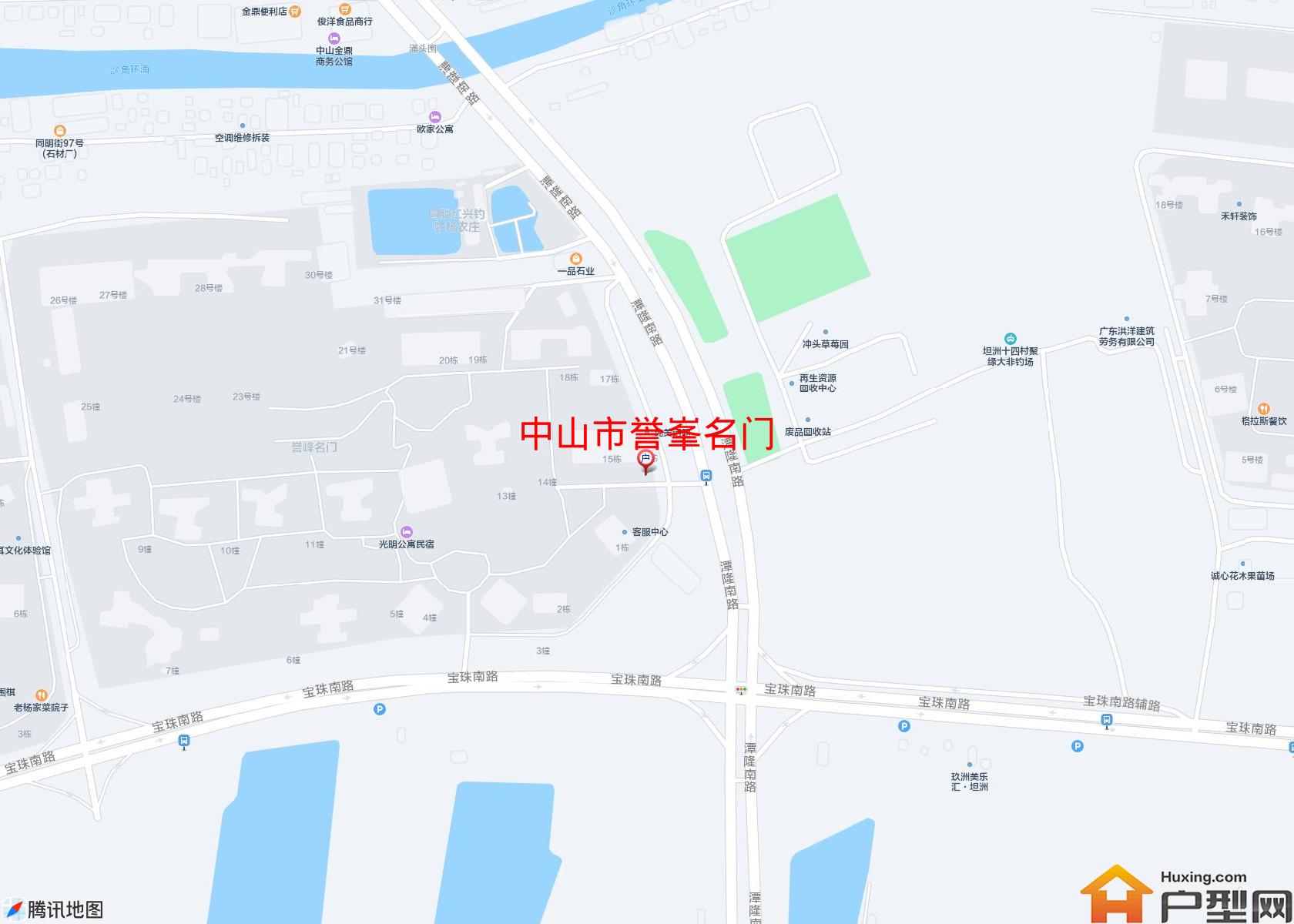 誉峯名门小区 - 户型网