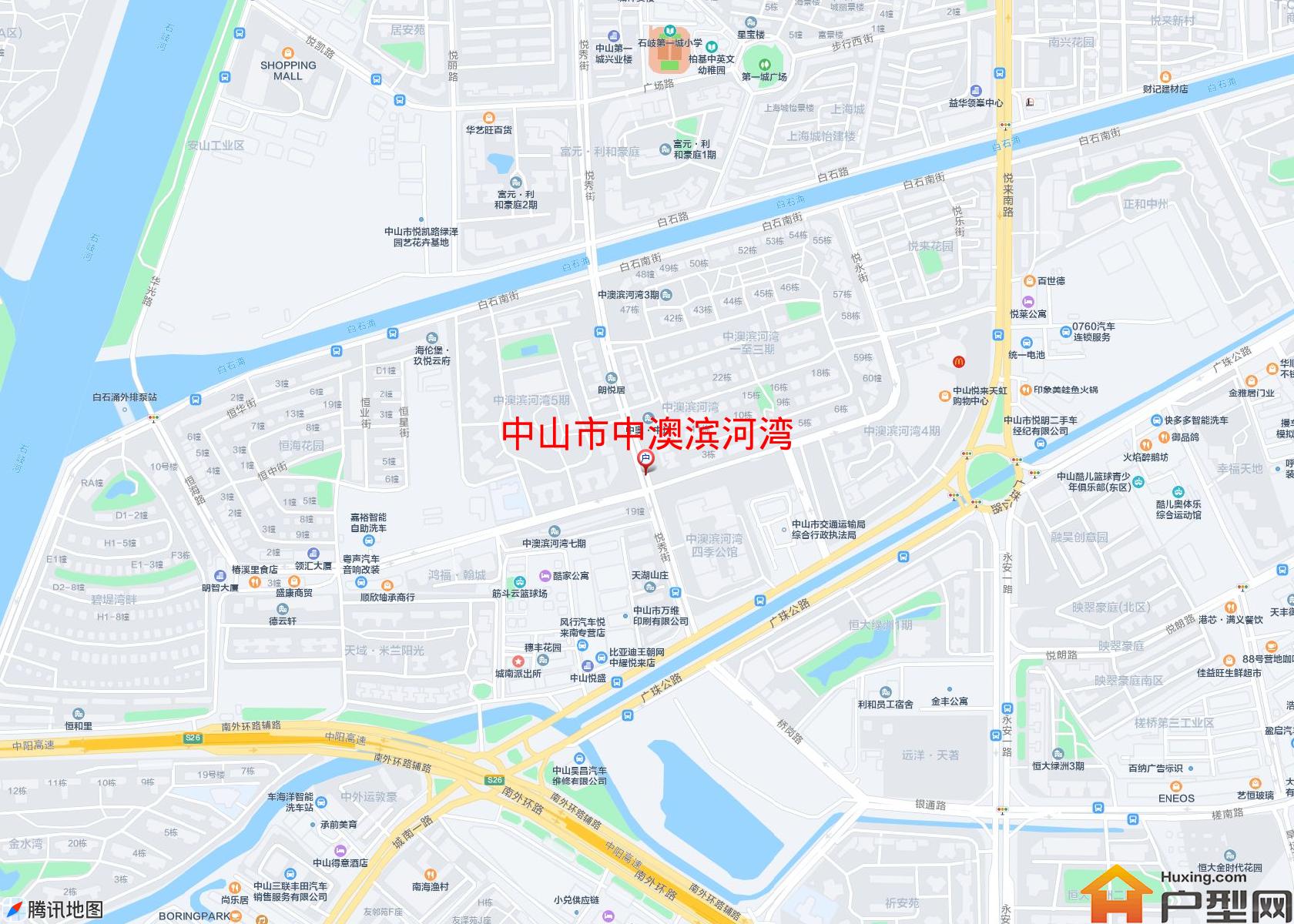 中澳滨河湾小区 - 户型网