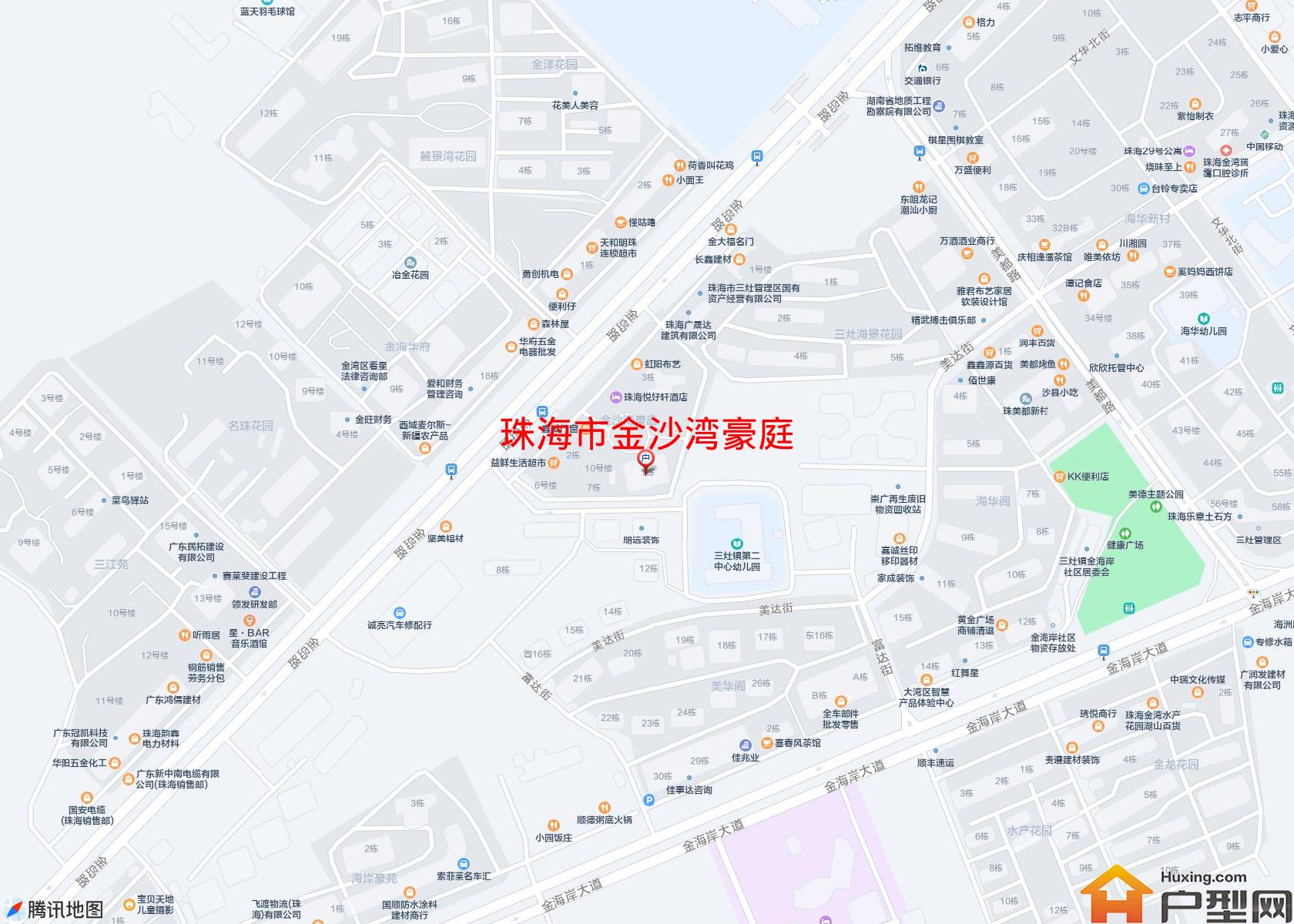 金沙湾豪庭小区 - 户型网