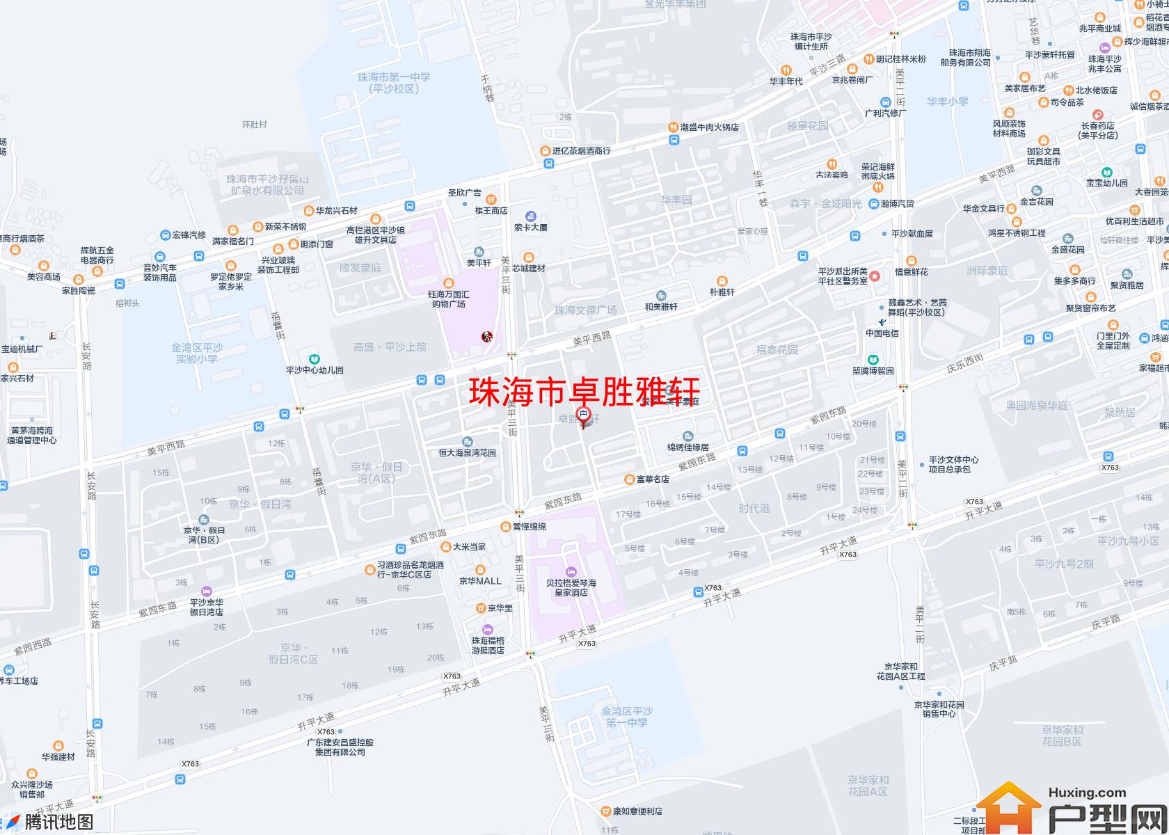 卓胜雅轩小区 - 户型网