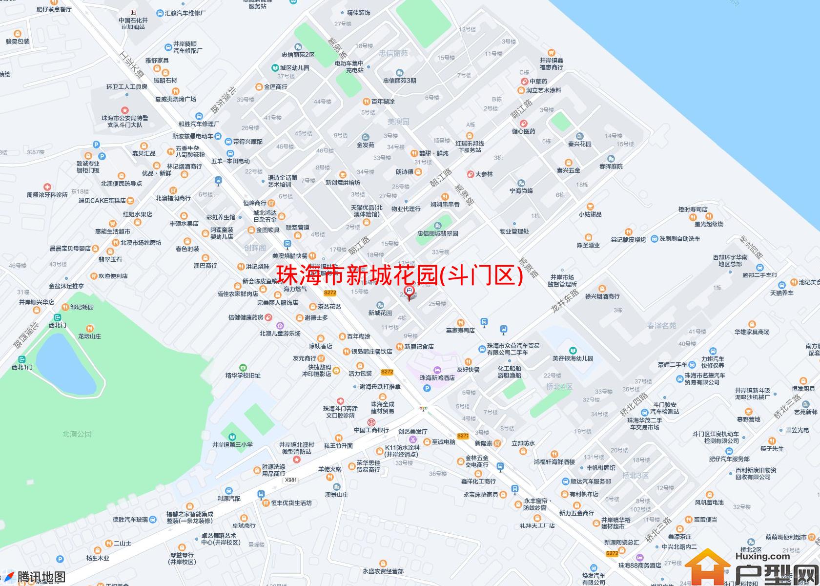 新城花园(斗门区)小区 - 户型网