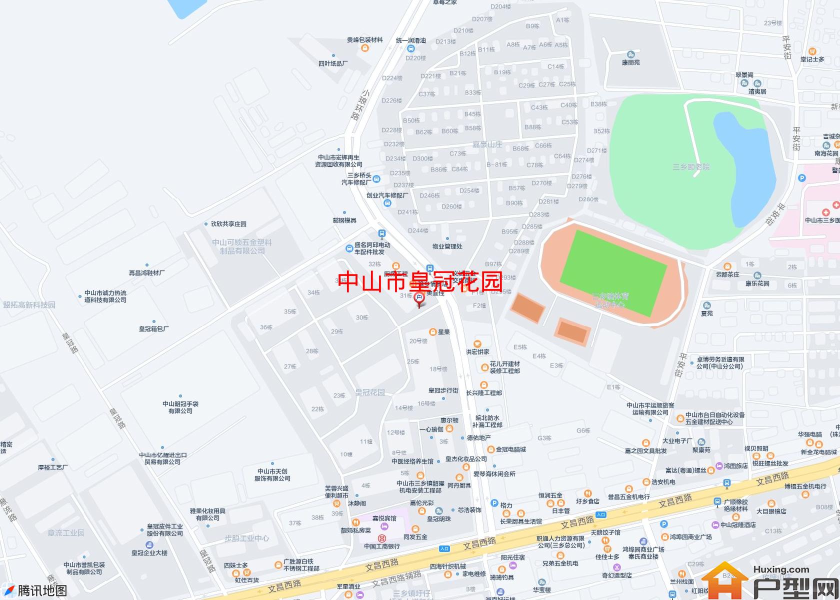 皇冠花园小区 - 户型网