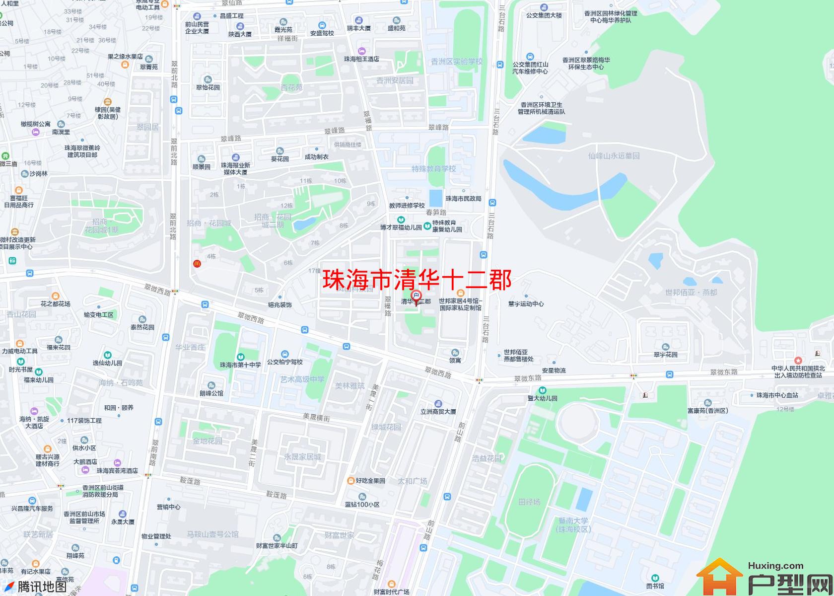 清华十二郡小区 - 户型网