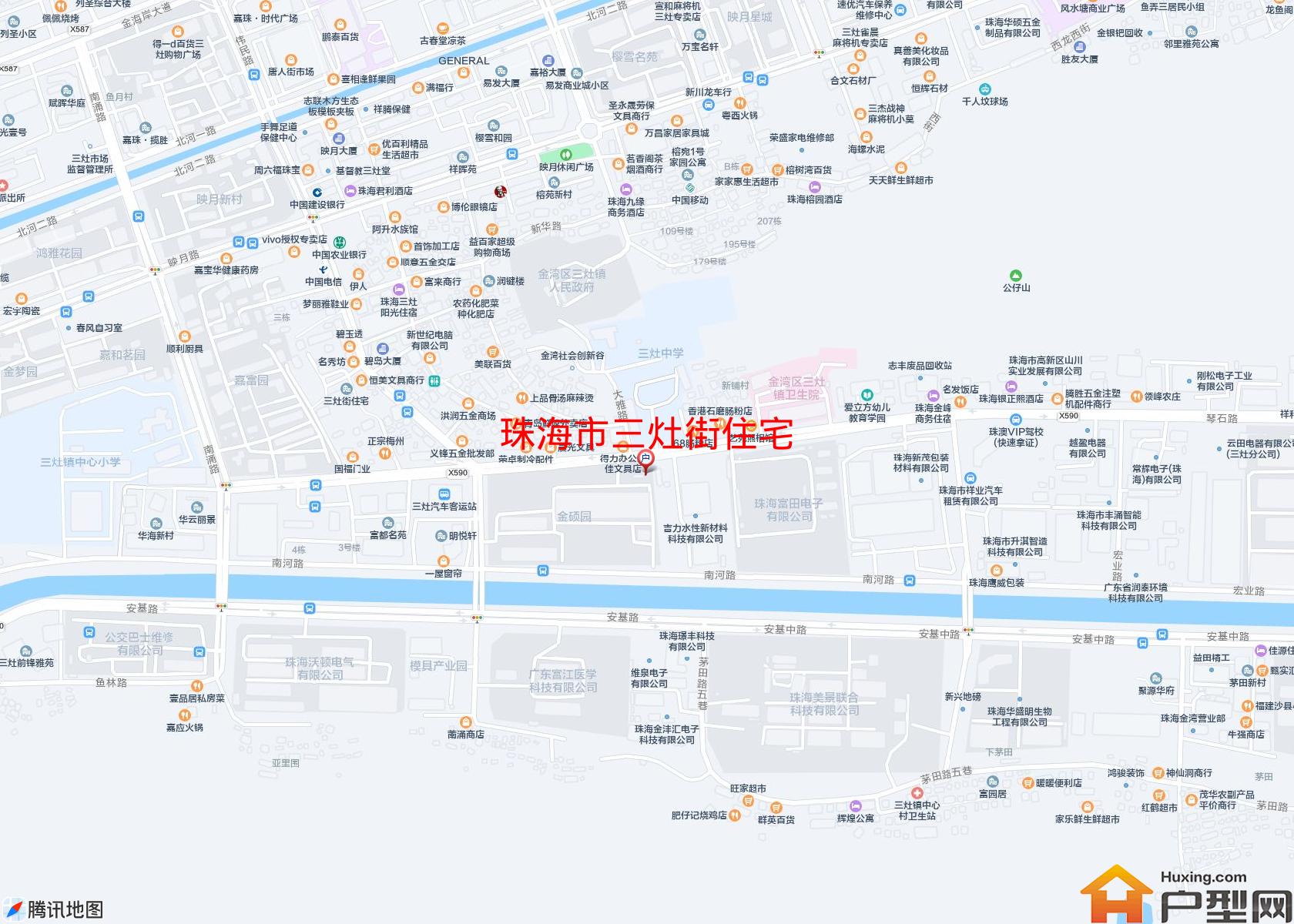 三灶街住宅小区 - 户型网