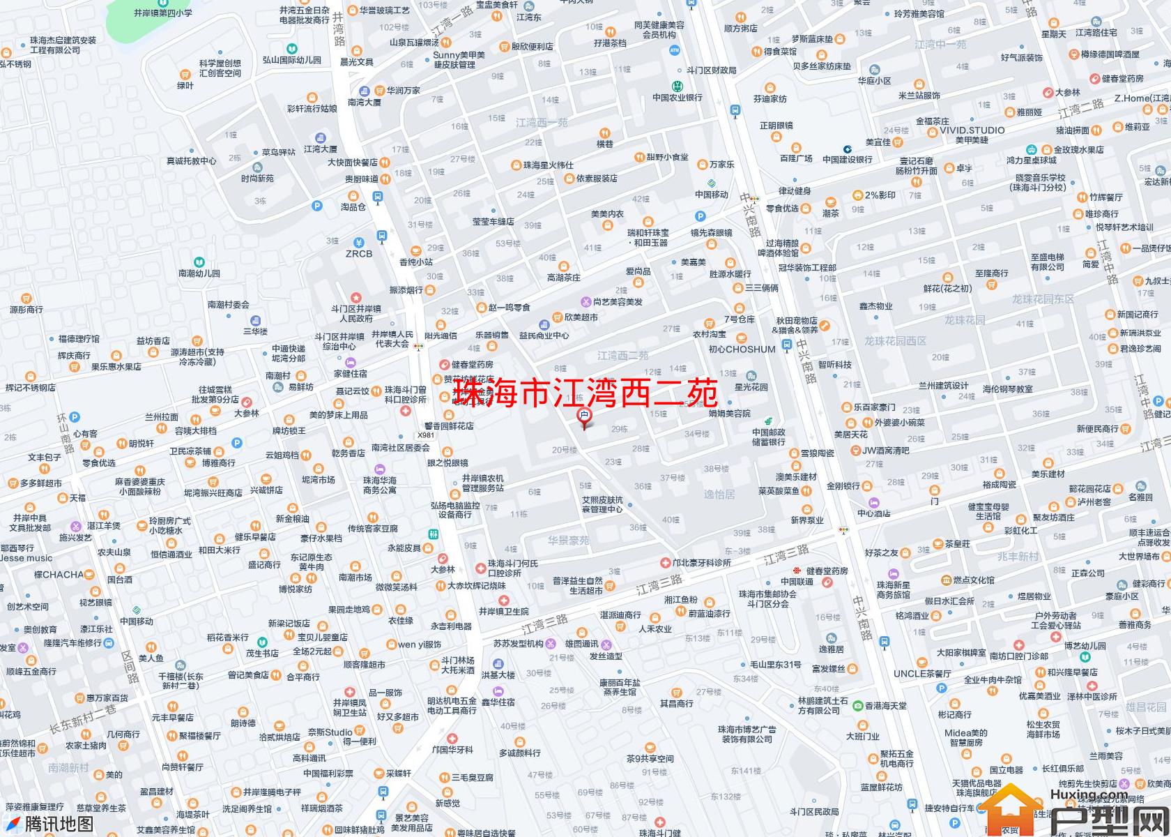 江湾西二苑小区 - 户型网