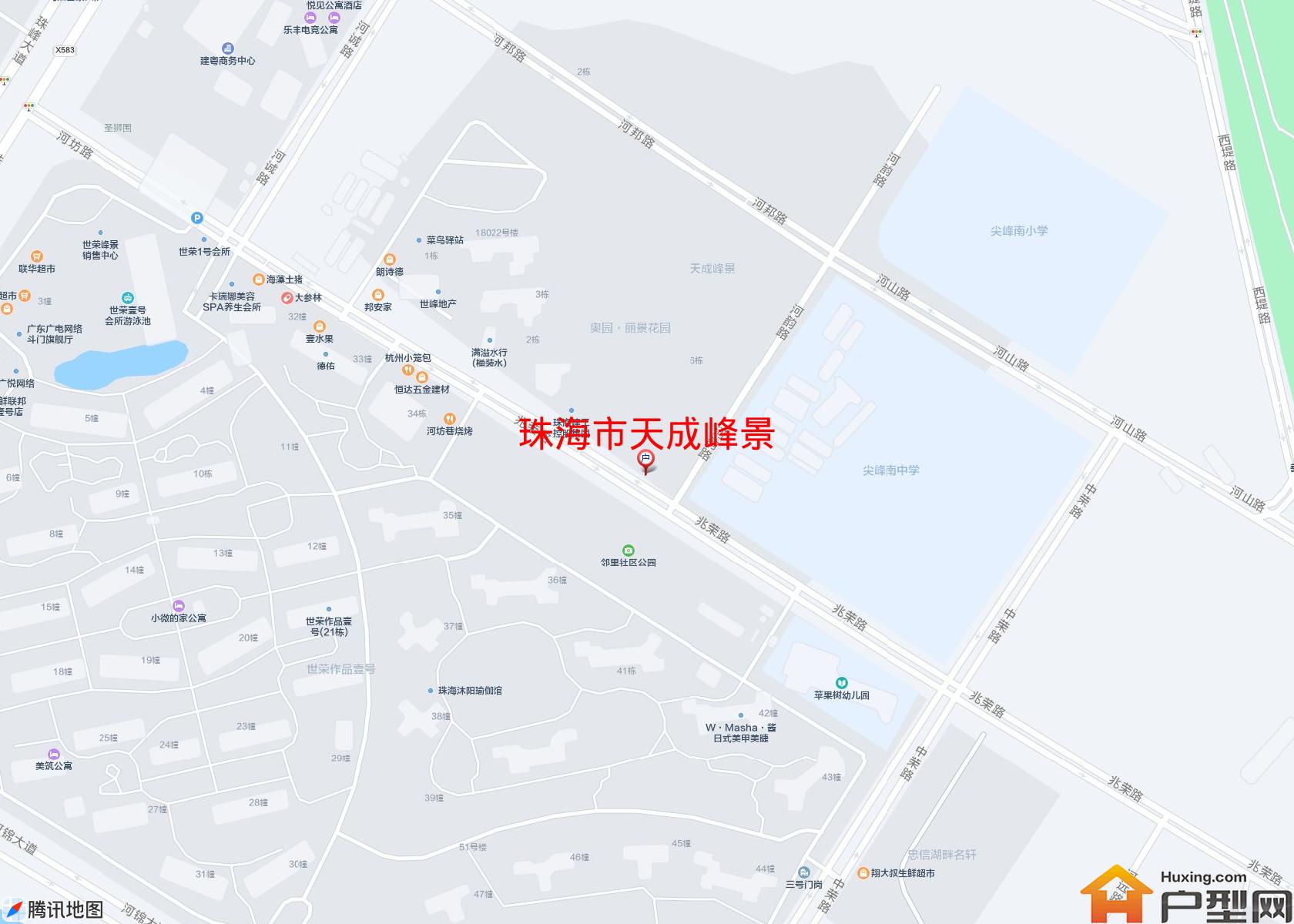 天成峰景小区 - 户型网