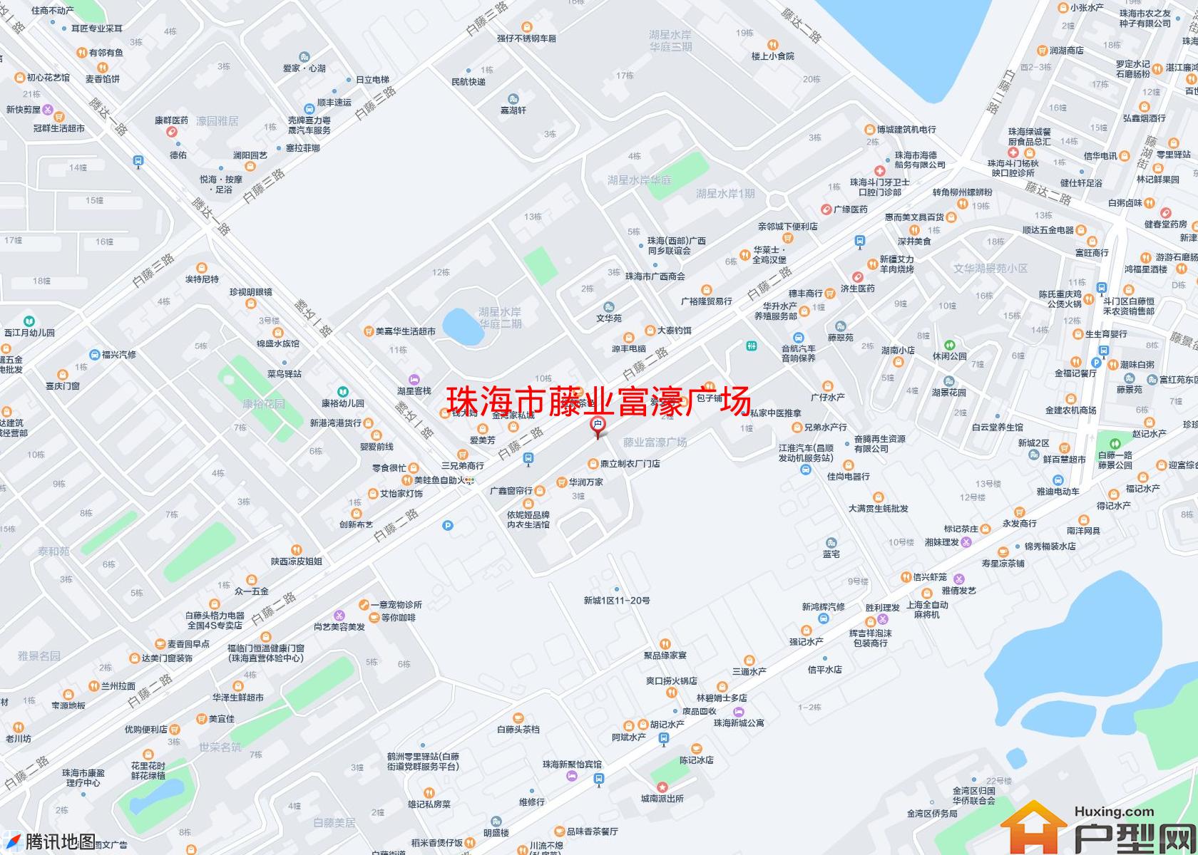 藤业富濠广场小区 - 户型网