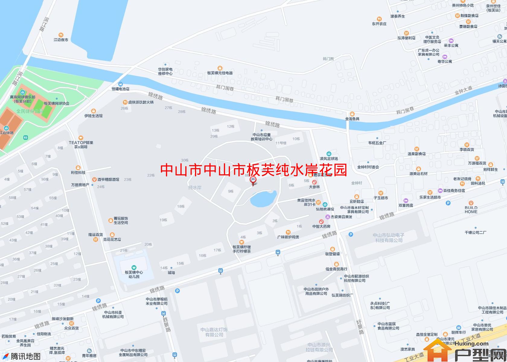 中山市板芙纯水岸花园小区 - 户型网