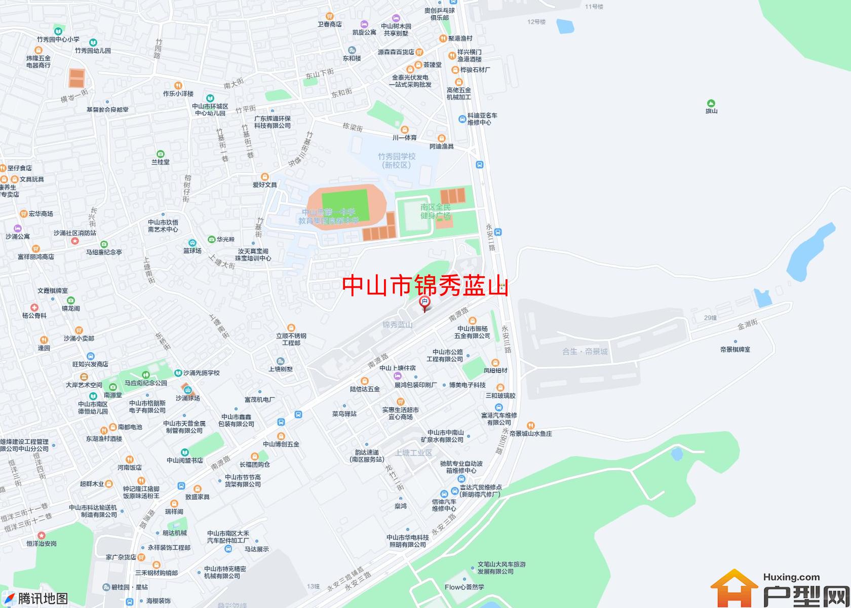 锦秀蓝山小区 - 户型网