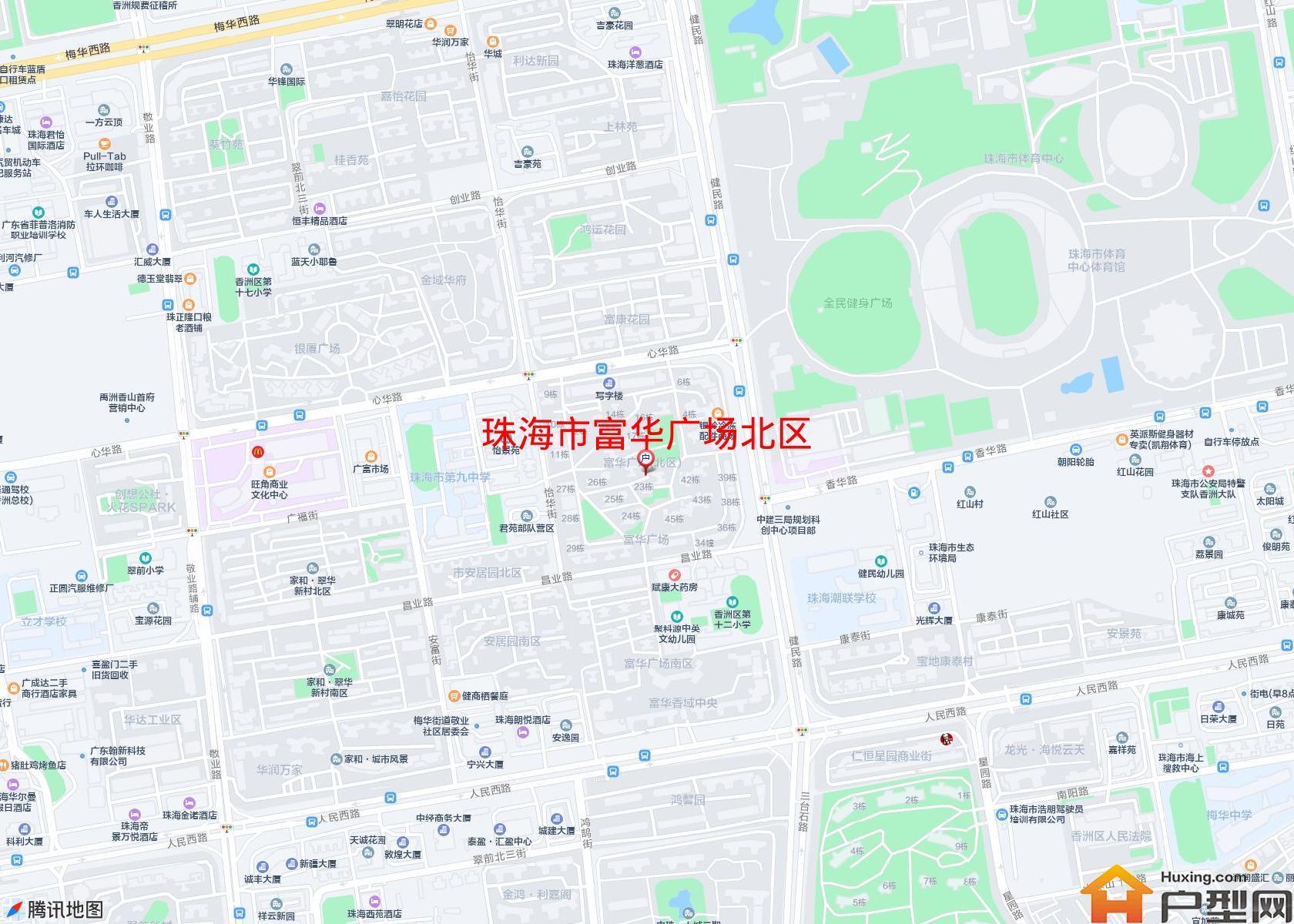 富华广场北区小区 - 户型网