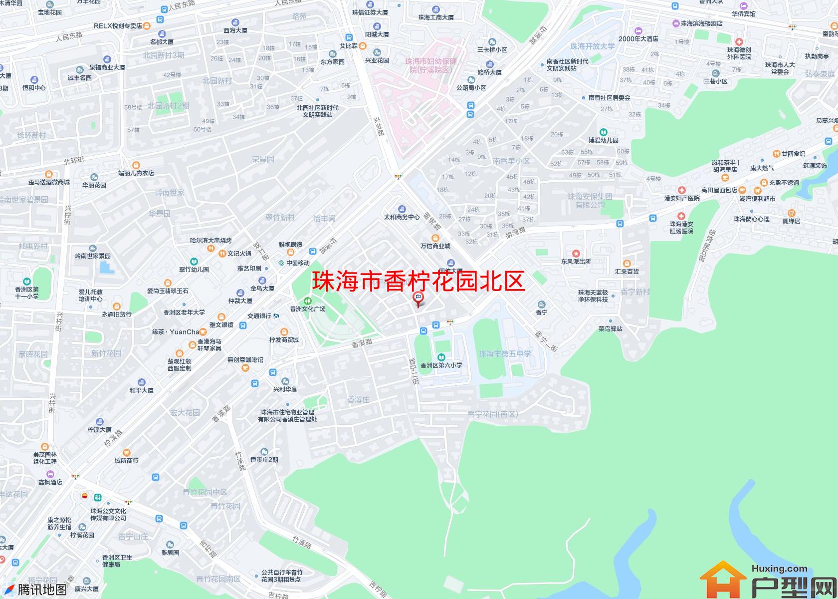 香柠花园北区小区 - 户型网