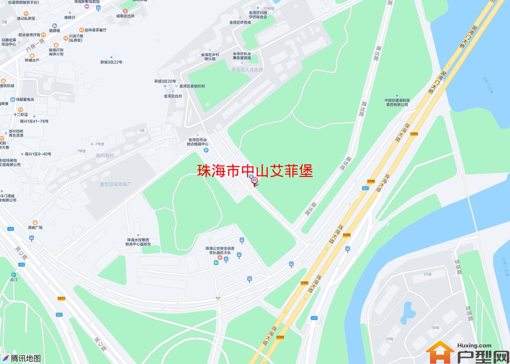 中山艾菲堡小区 - 户型网