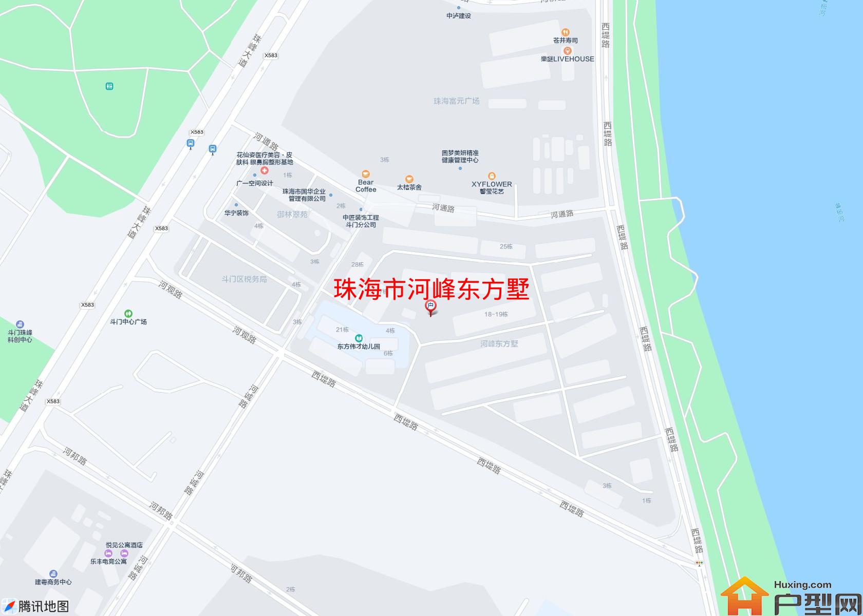 河峰东方墅小区 - 户型网