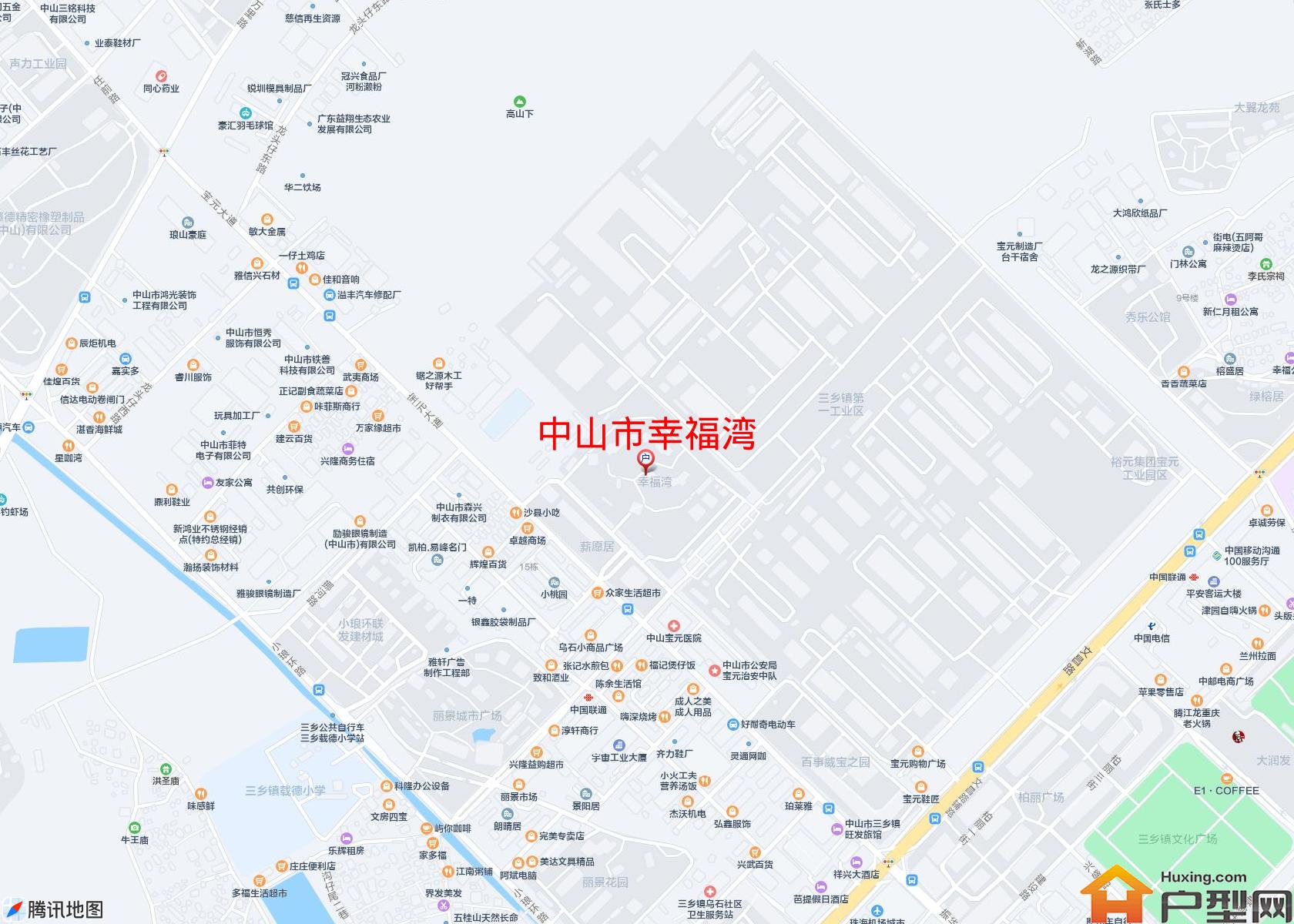 幸福湾小区 - 户型网
