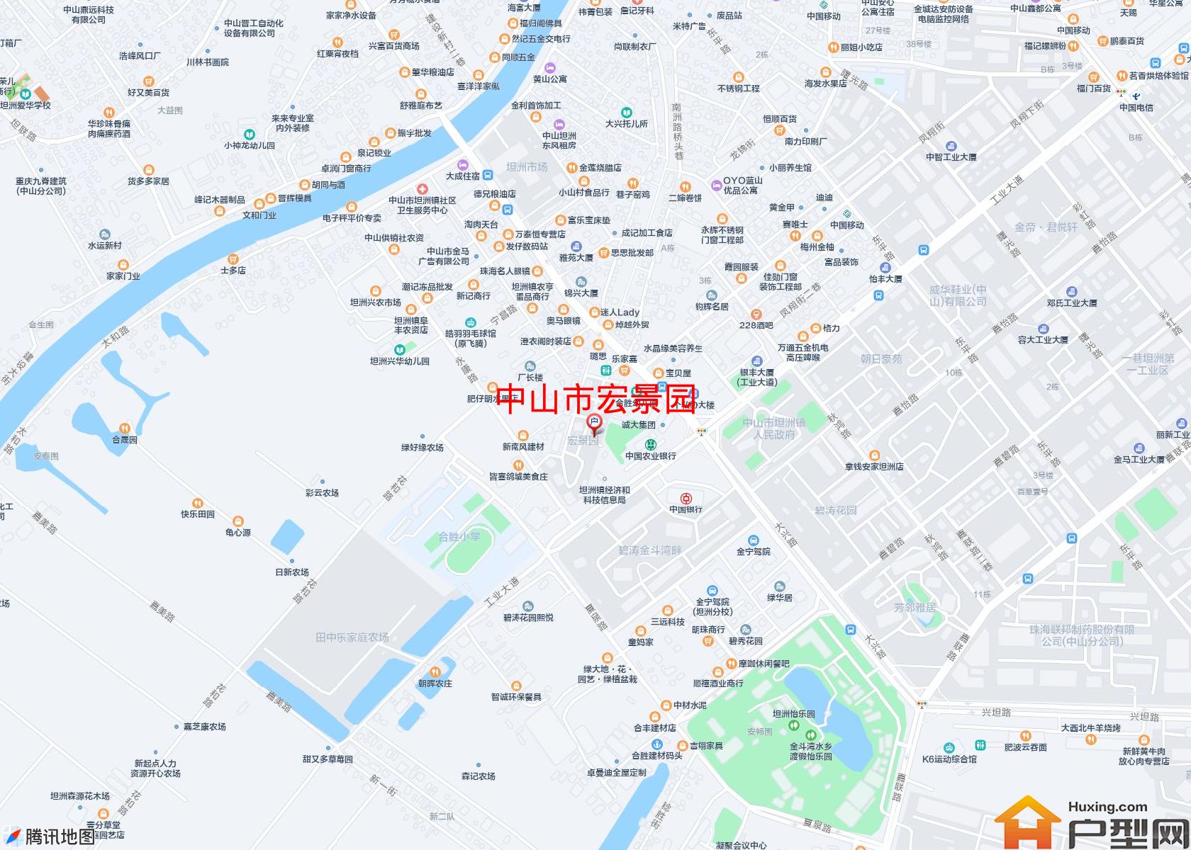 宏景园小区 - 户型网