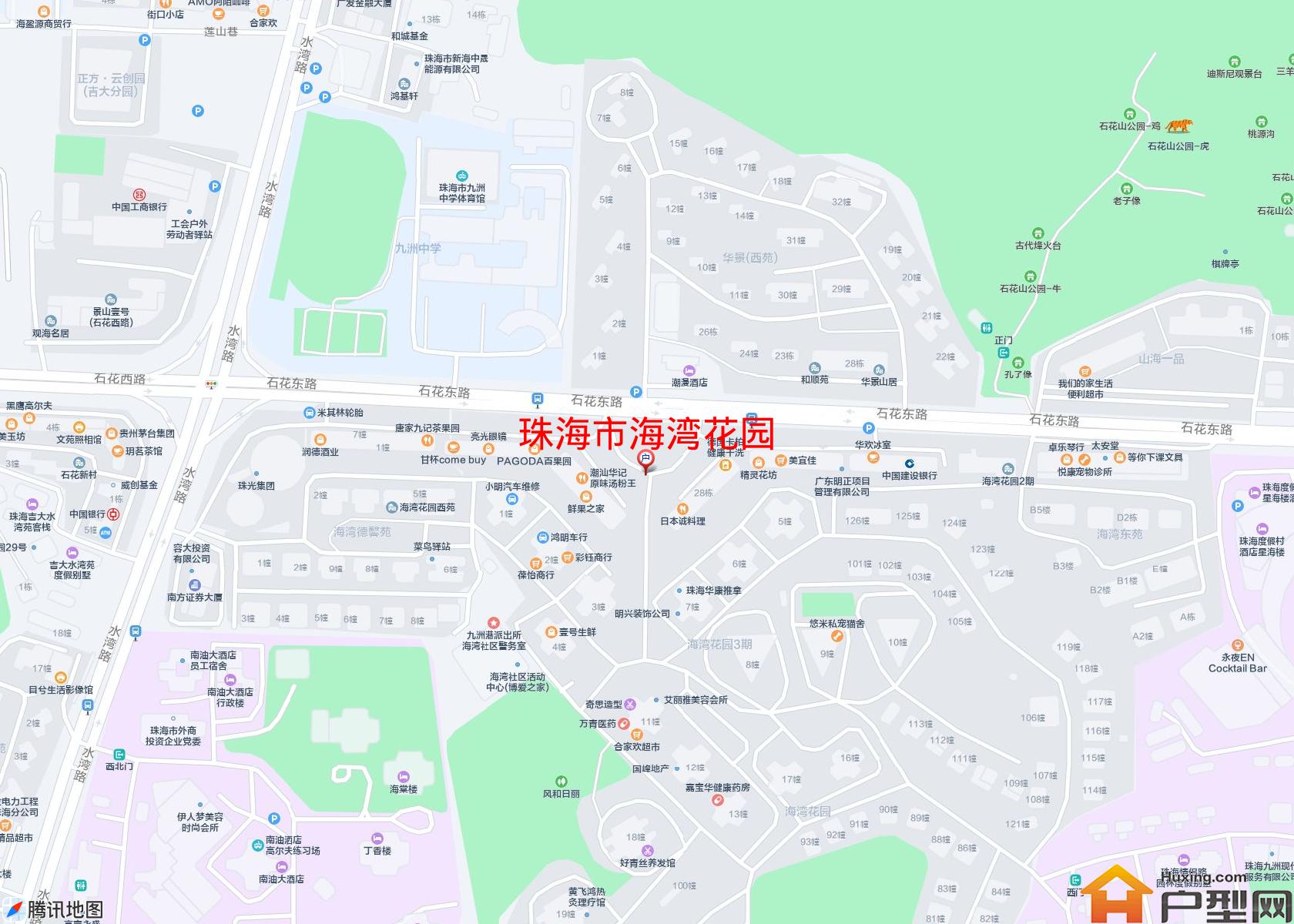 海湾花园小区 - 户型网