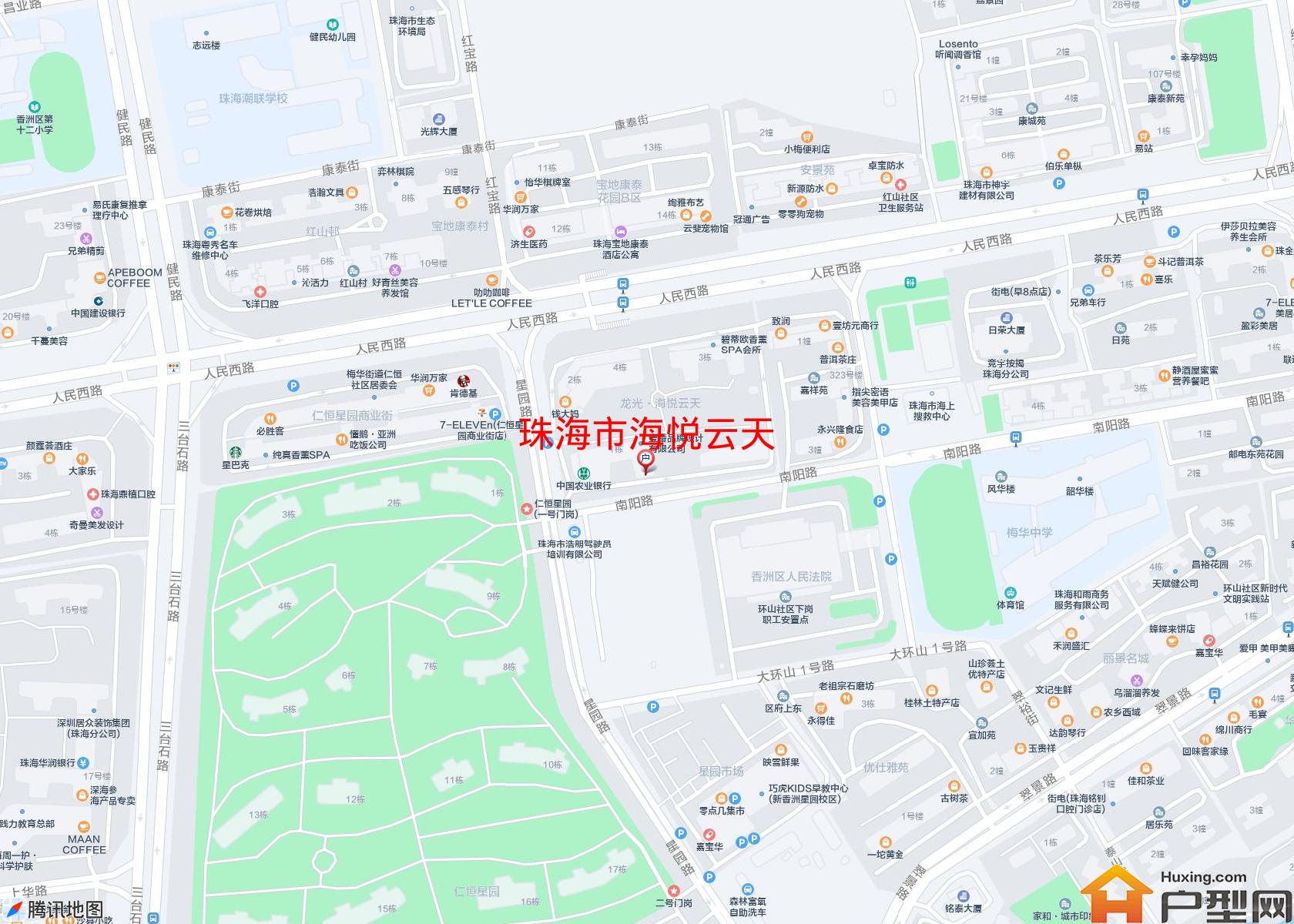 海悦云天小区 - 户型网
