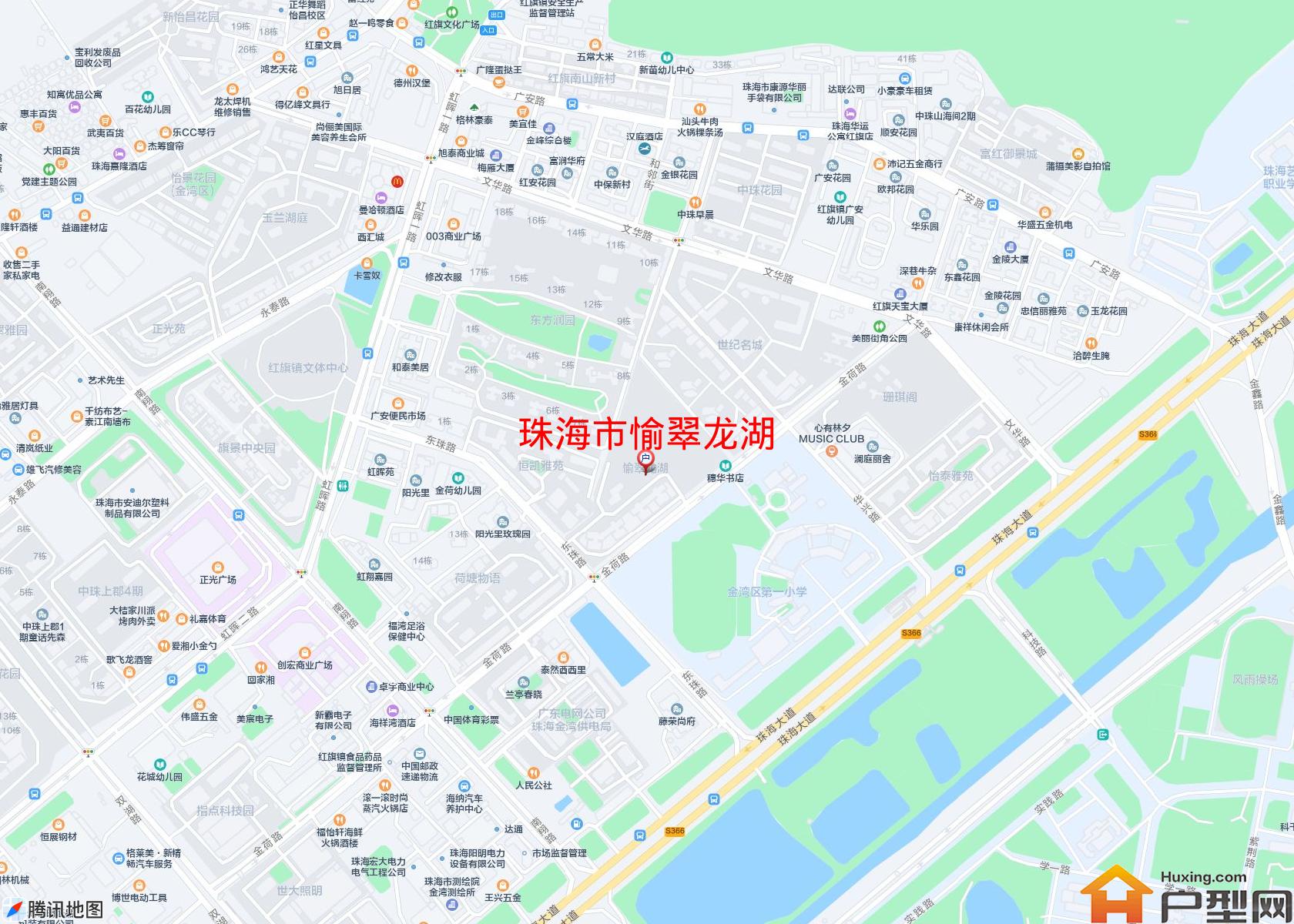愉翠龙湖小区 - 户型网