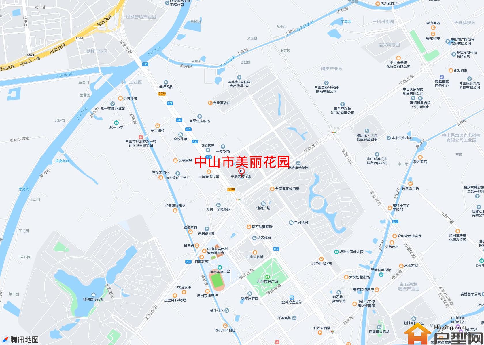 美丽花园小区 - 户型网