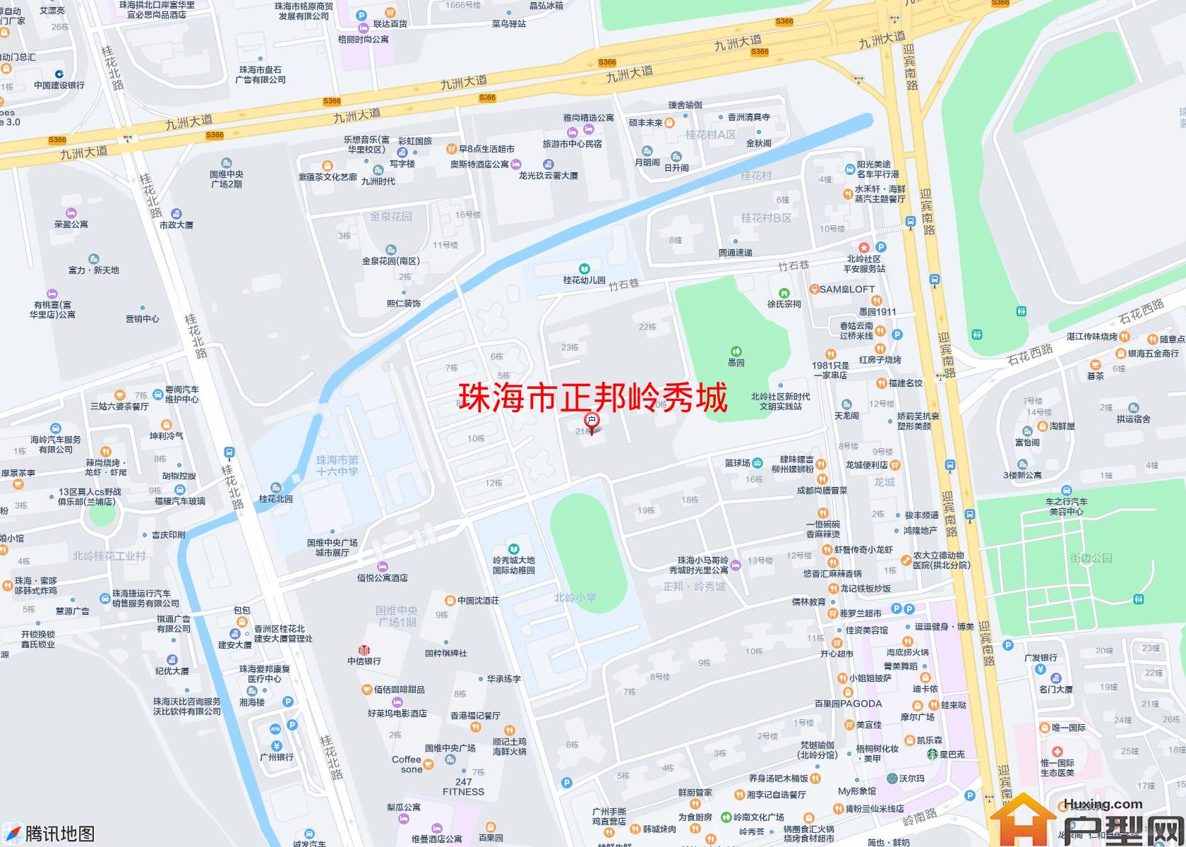 正邦岭秀城小区 - 户型网