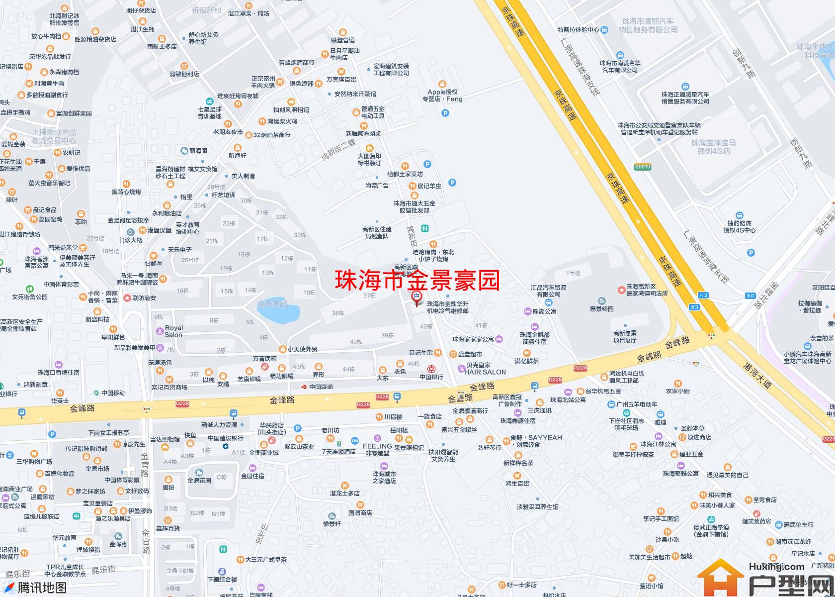 金景豪园小区 - 户型网