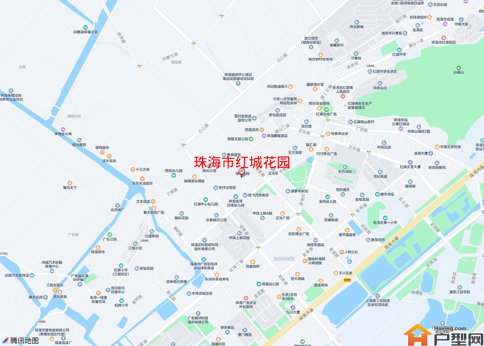 红城花园小区 - 户型网