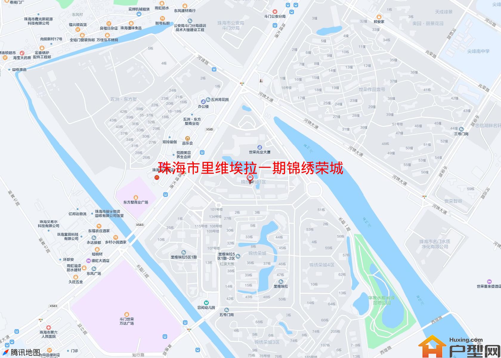 里维埃拉一期锦绣荣城小区 - 户型网