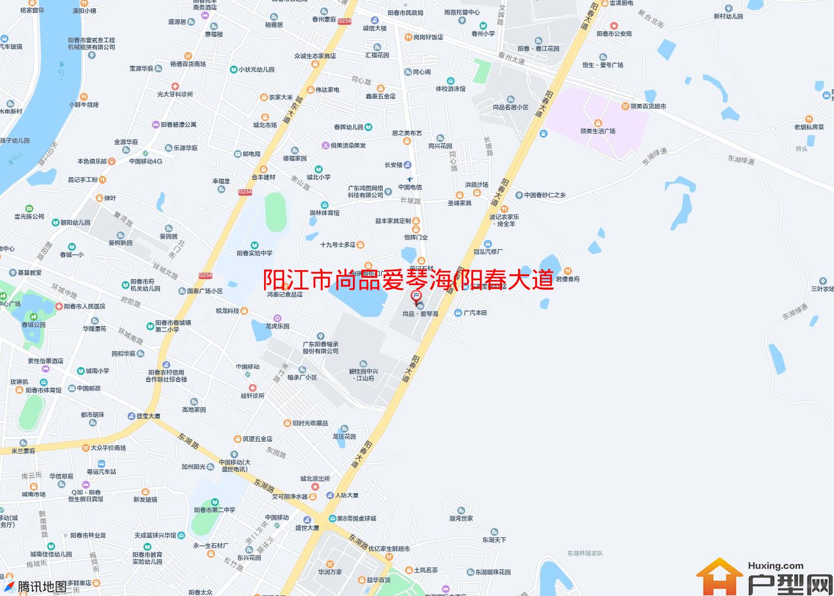 尚品爱琴海(阳春大道)小区 - 户型网