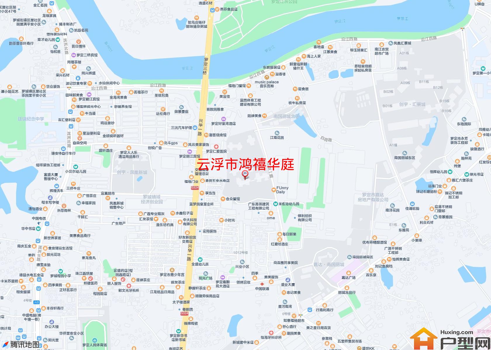 鸿禧华庭小区 - 户型网