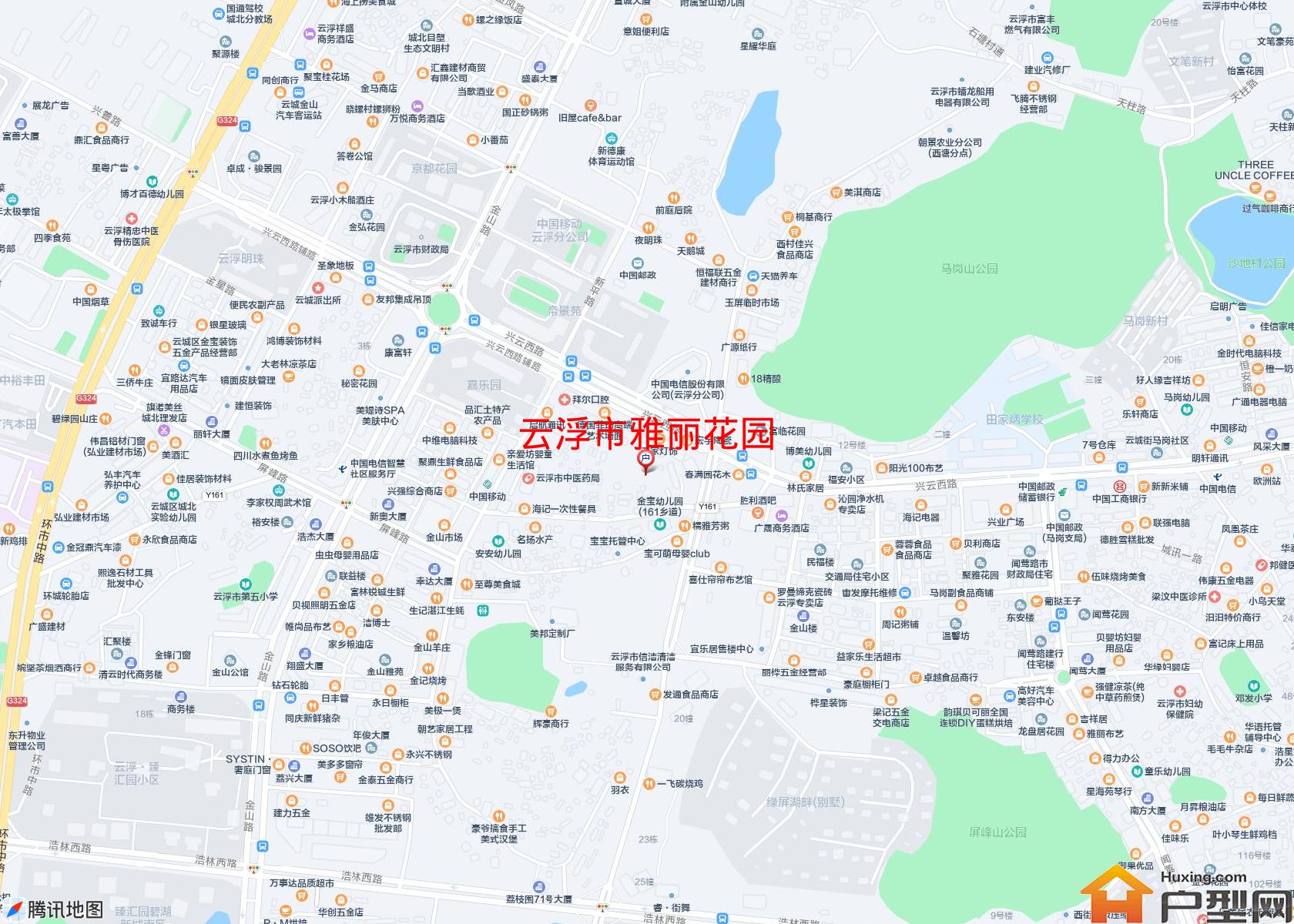 雅丽花园小区 - 户型网