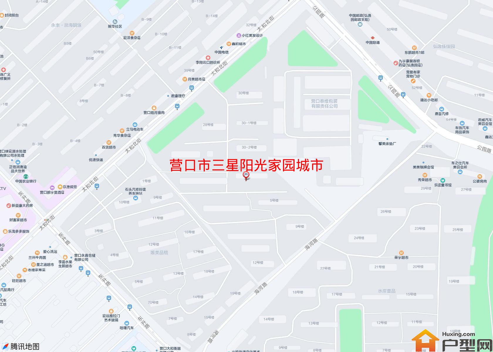 三星阳光家园城市小区 - 户型网