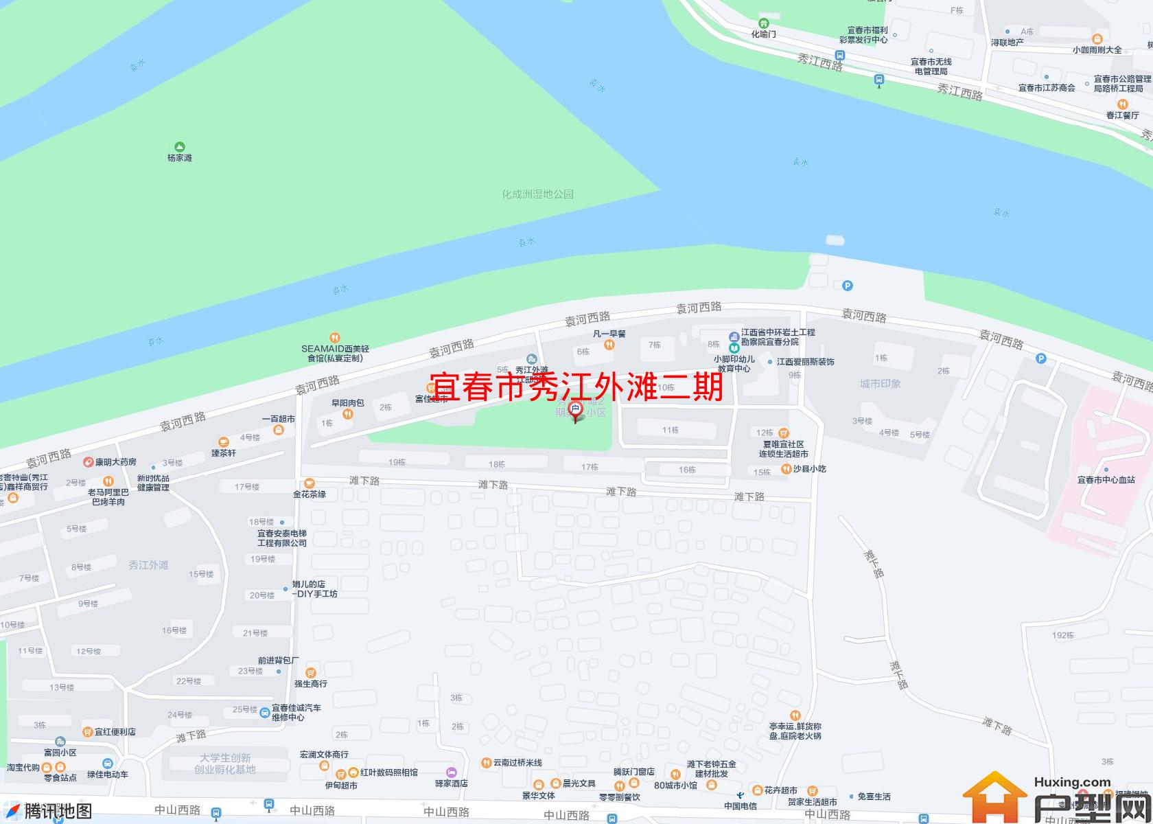 秀江外滩二期小区 - 户型网