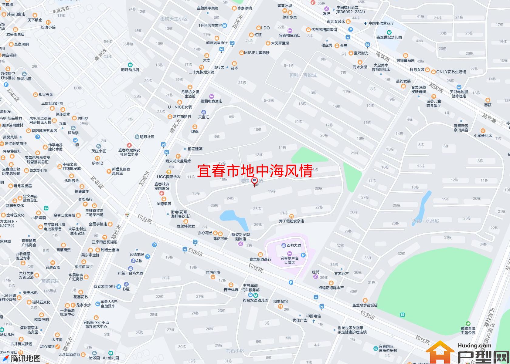 地中海风情小区 - 户型网