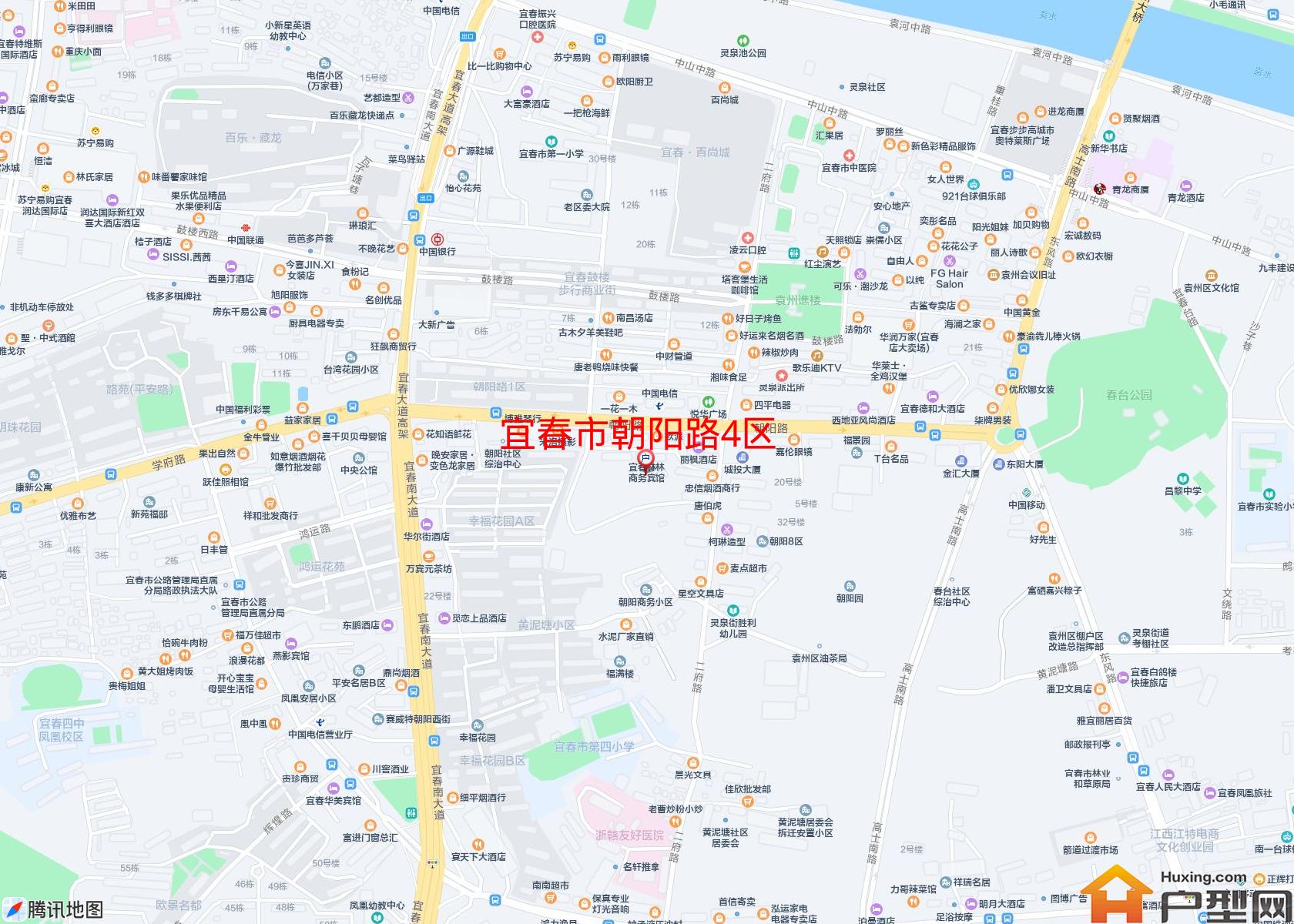 朝阳路4区小区 - 户型网