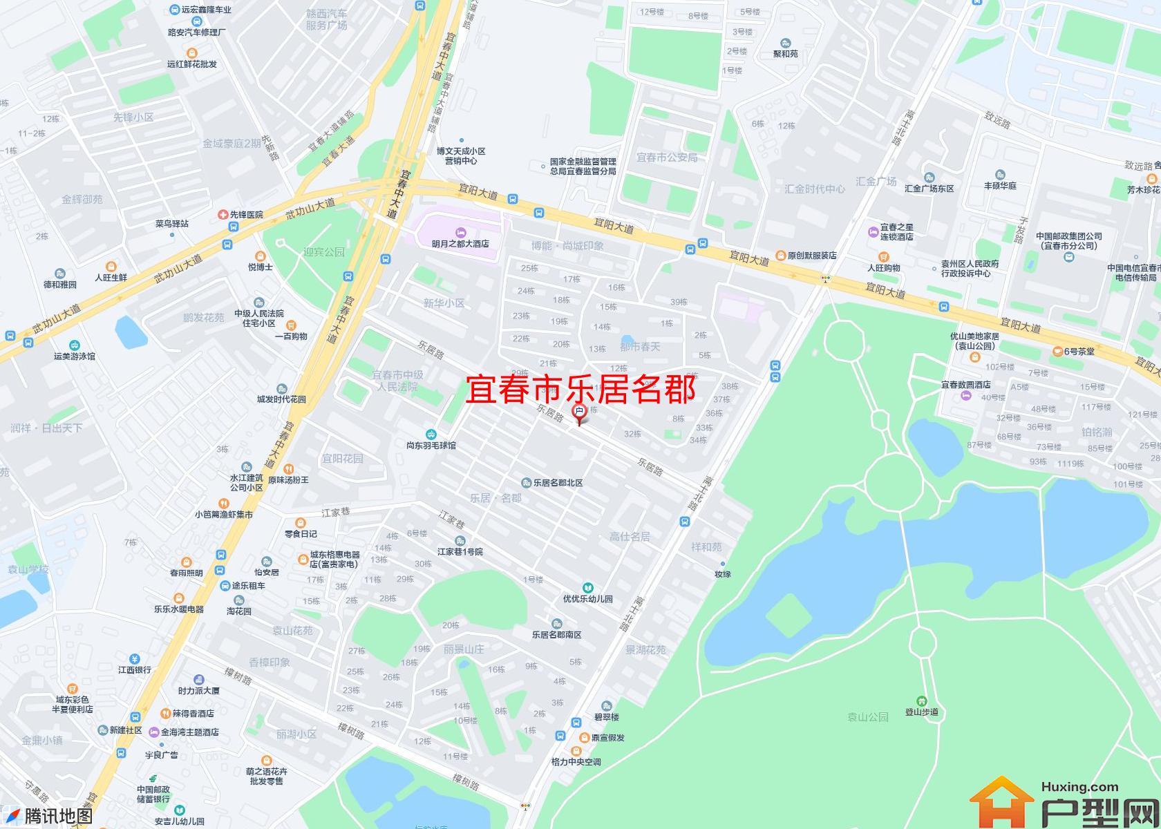 乐居名郡小区 - 户型网