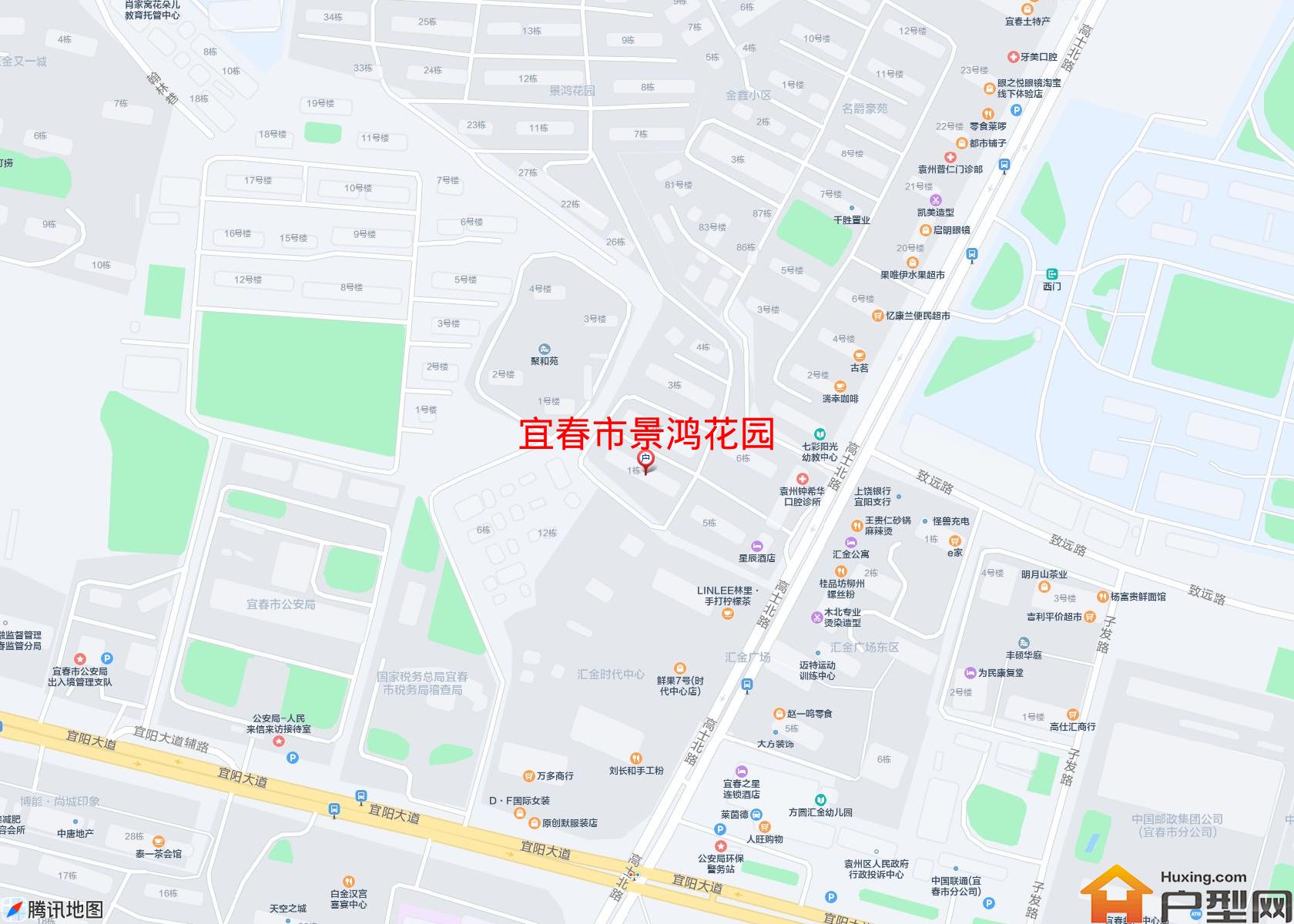 景鸿花园小区 - 户型网