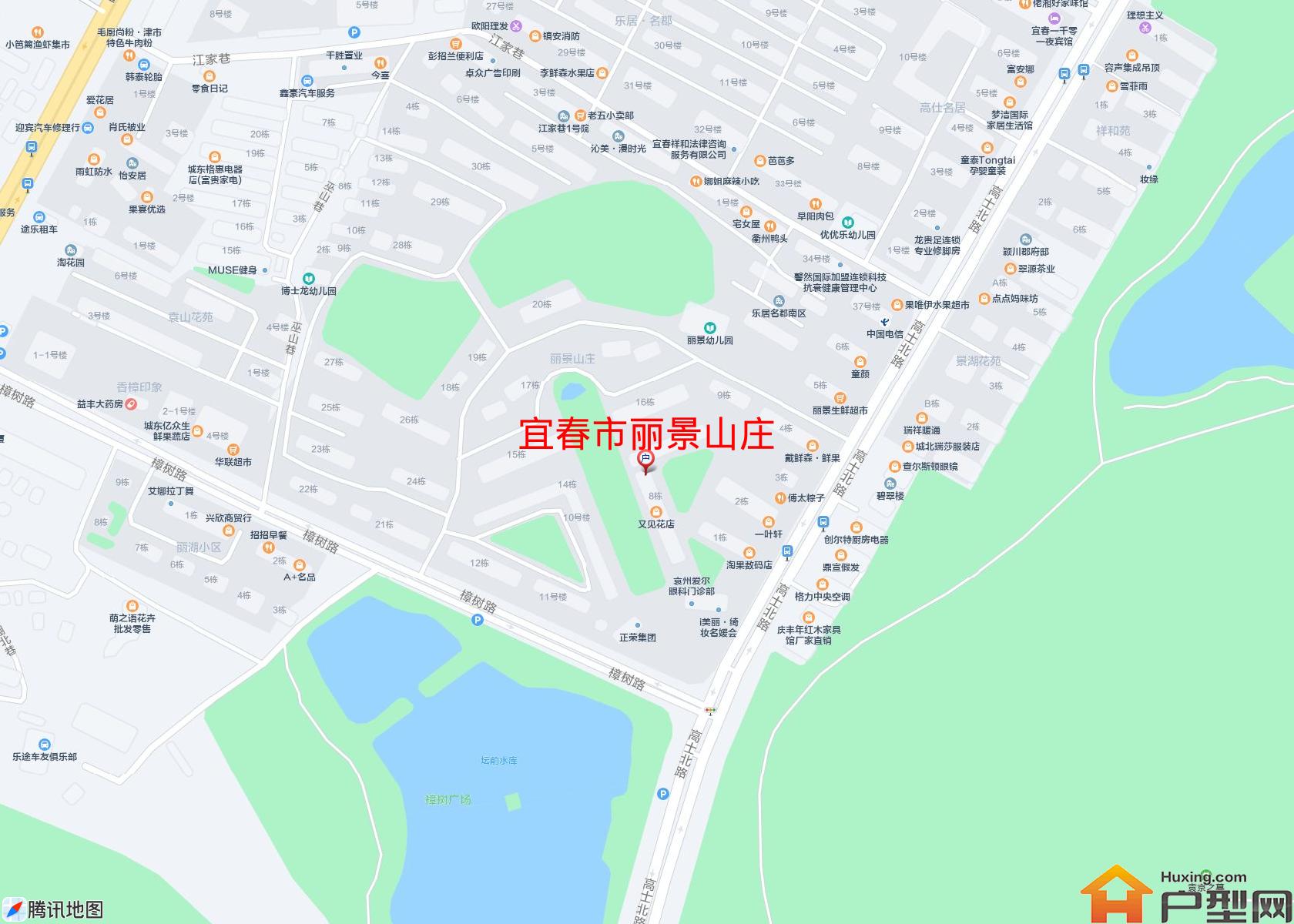 丽景山庄小区 - 户型网