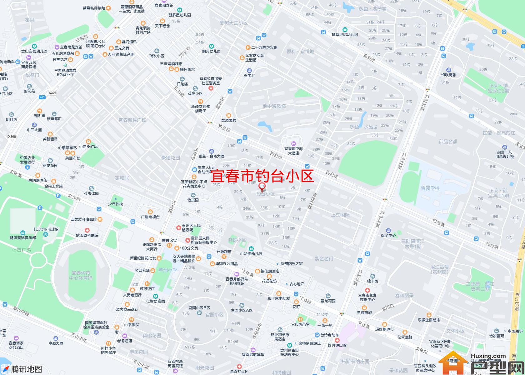 钓台小区小区 - 户型网