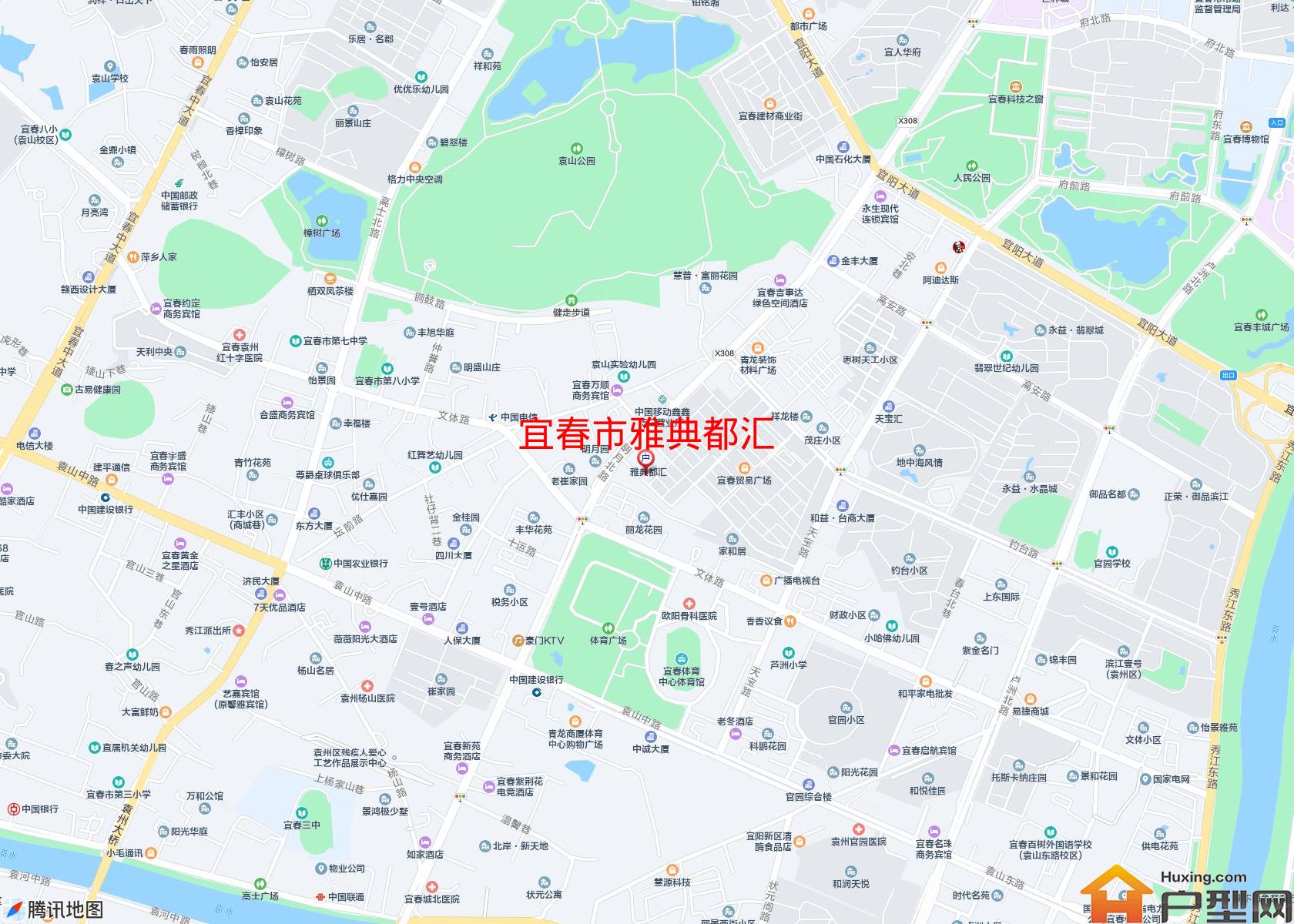雅典都汇小区 - 户型网