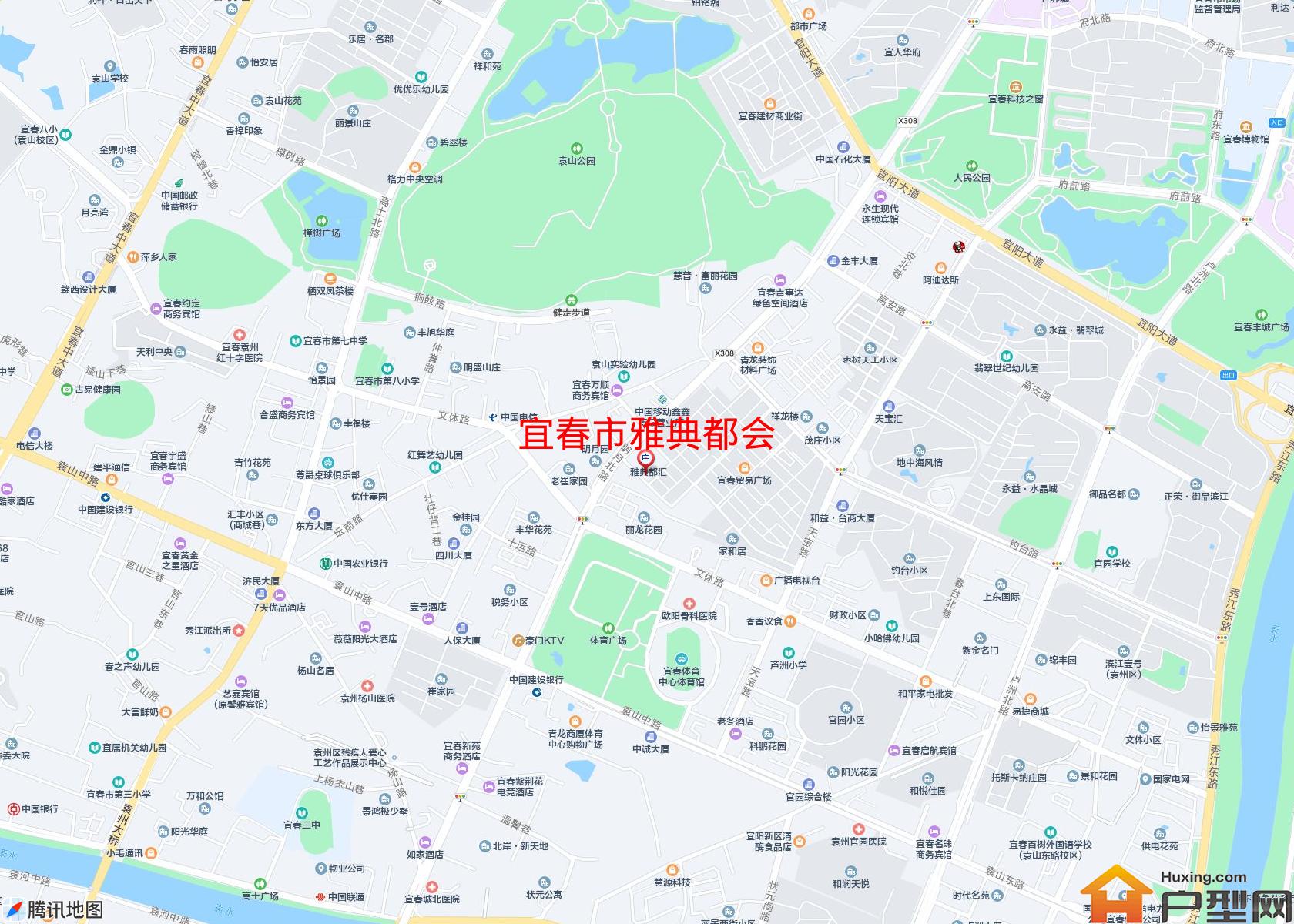 雅典都会小区 - 户型网