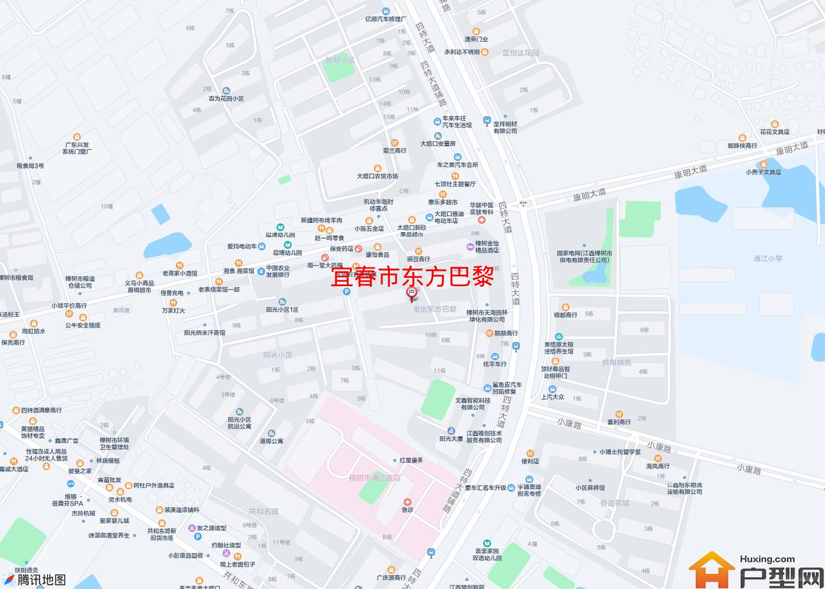 东方巴黎小区 - 户型网