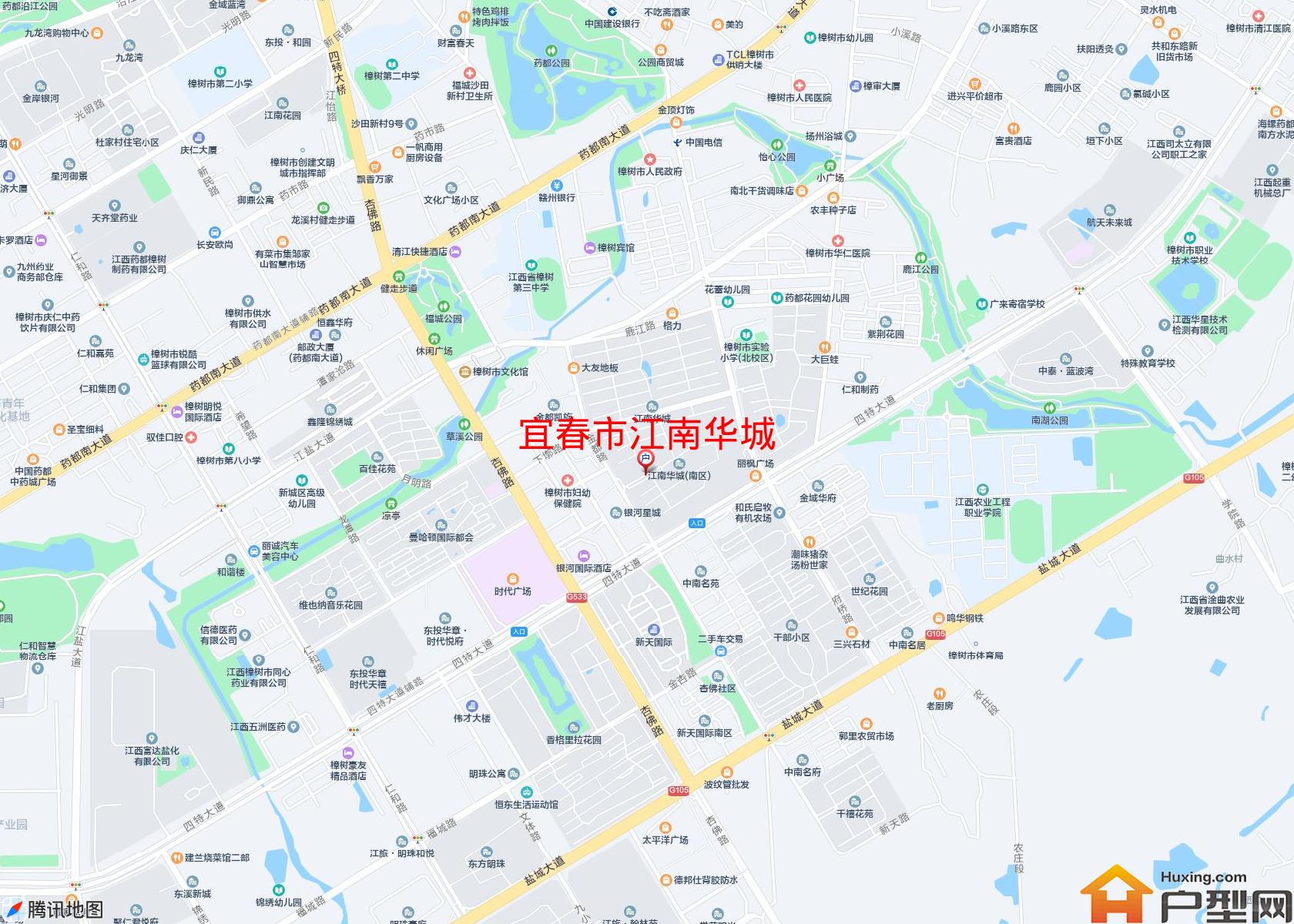 江南华城小区 - 户型网