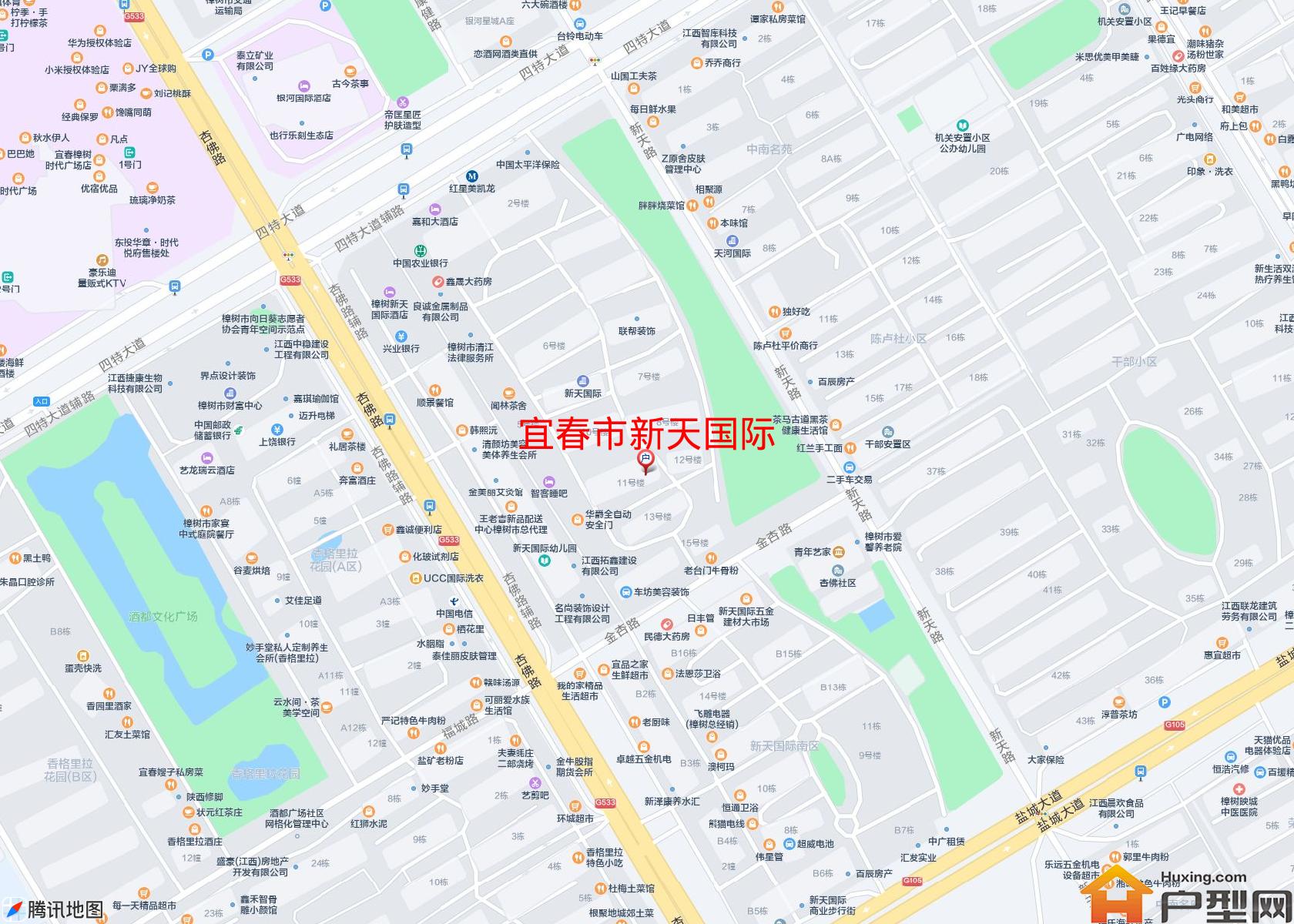 新天国际小区 - 户型网