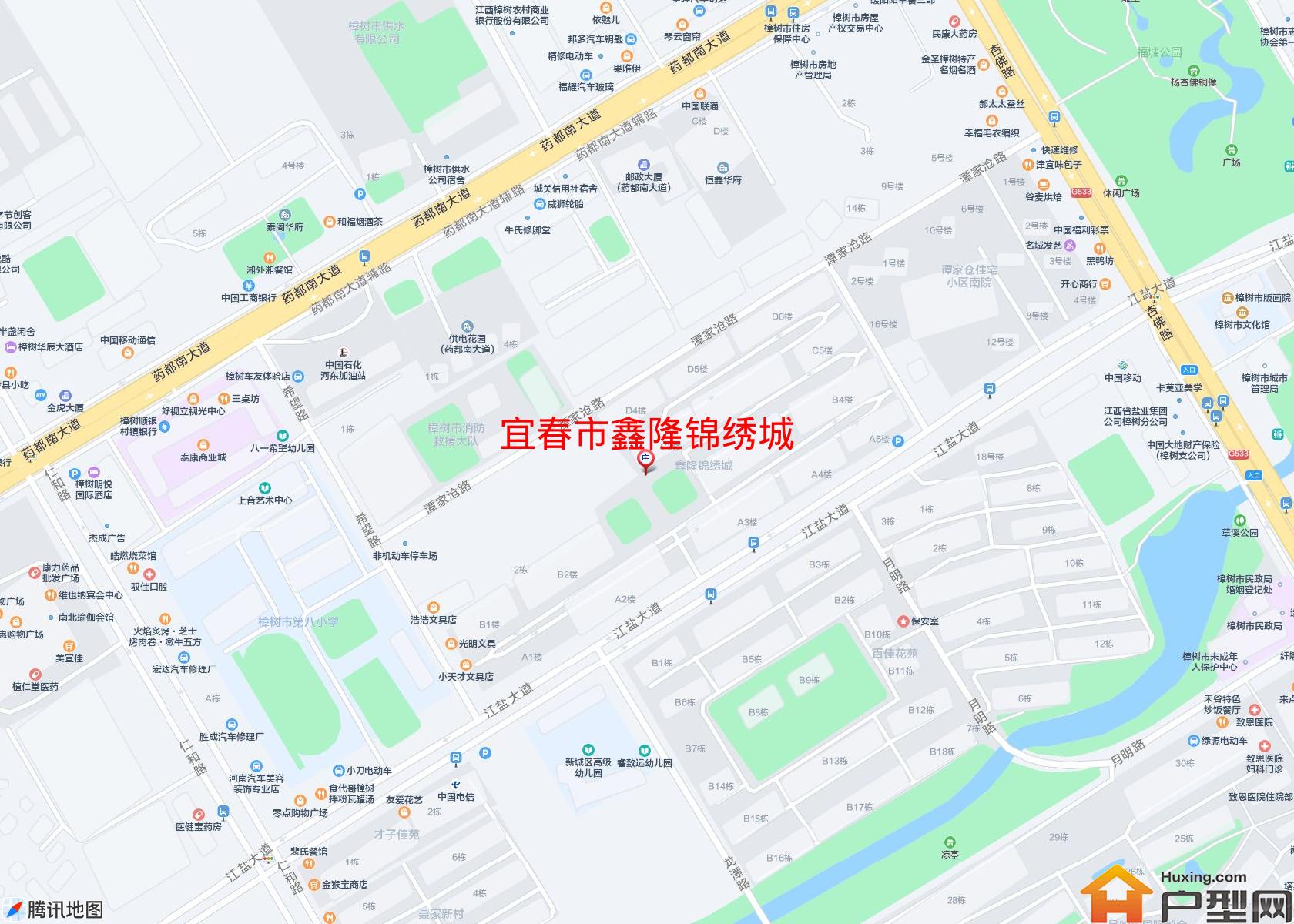 鑫隆锦绣城小区 - 户型网
