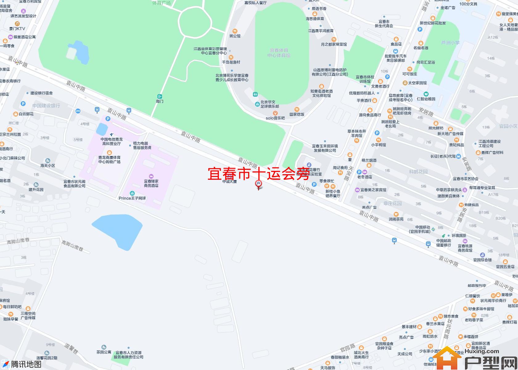 十运会旁小区 - 户型网