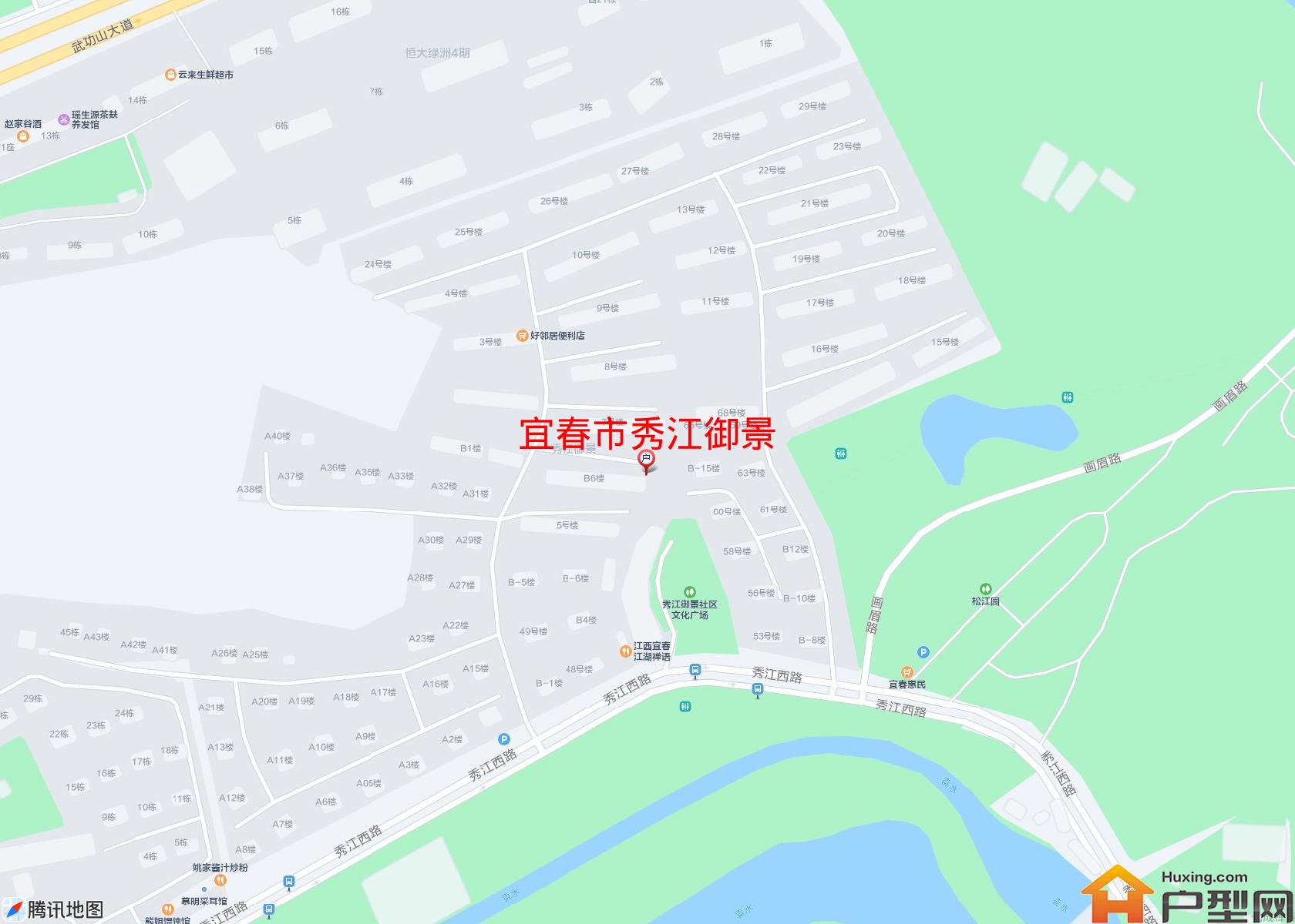 秀江御景小区 - 户型网